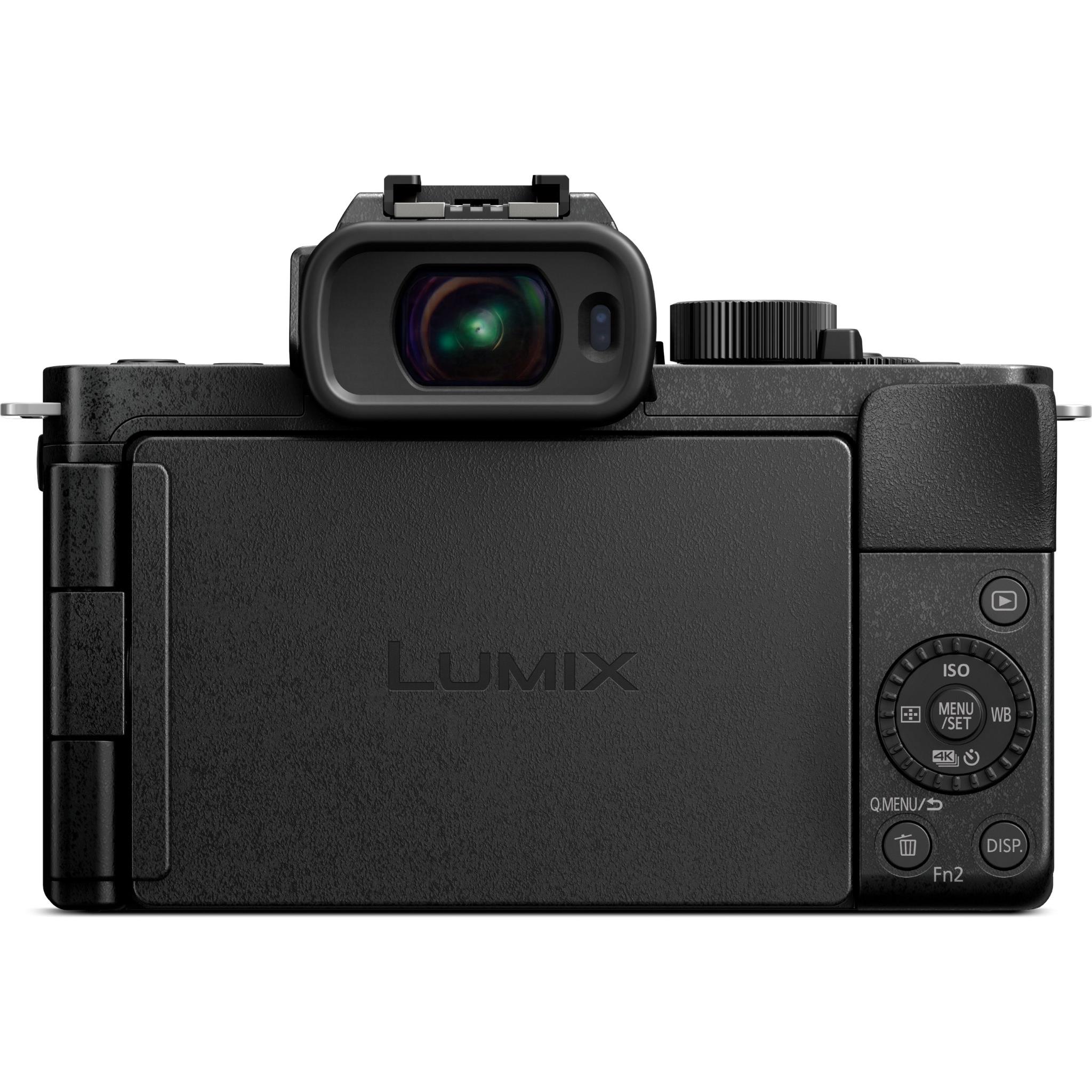 Panasonic LUMIX G100D Compact Mirrorless Camera with 12-32mm