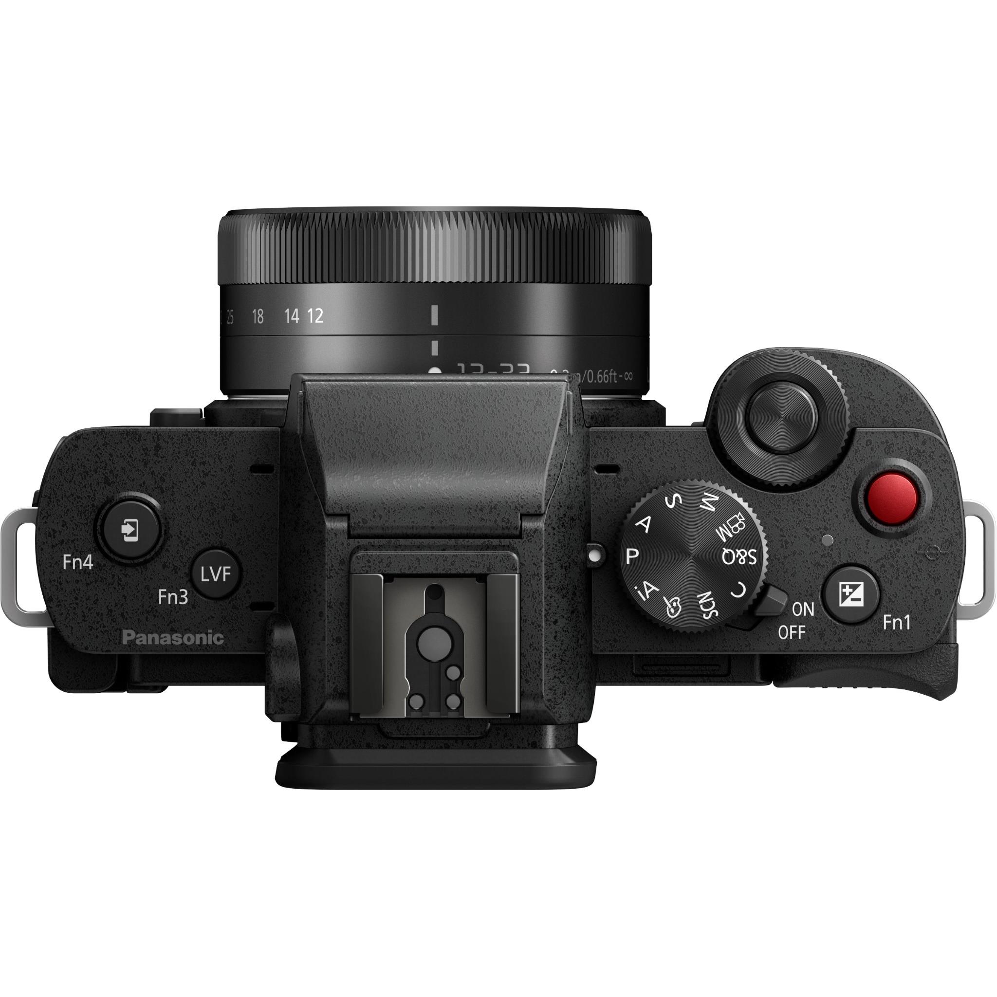 Panasonic LUMIX G100D Compact Mirrorless Camera with 12-32mm