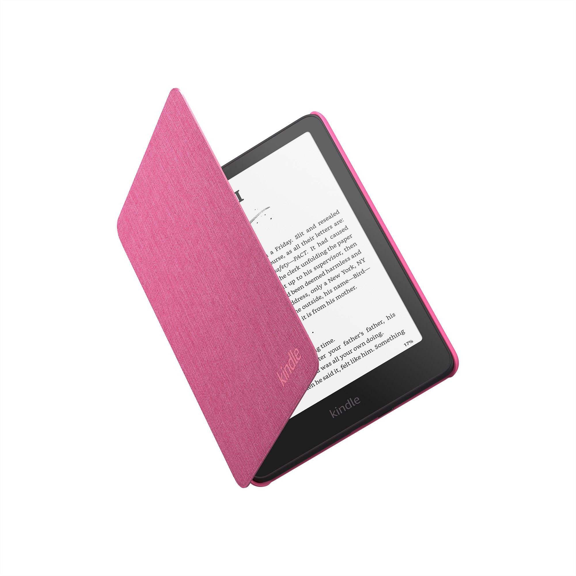 Kindle Paperwhite 12th Gen Fabric Cover (Raspberry) - JB Hi-Fi