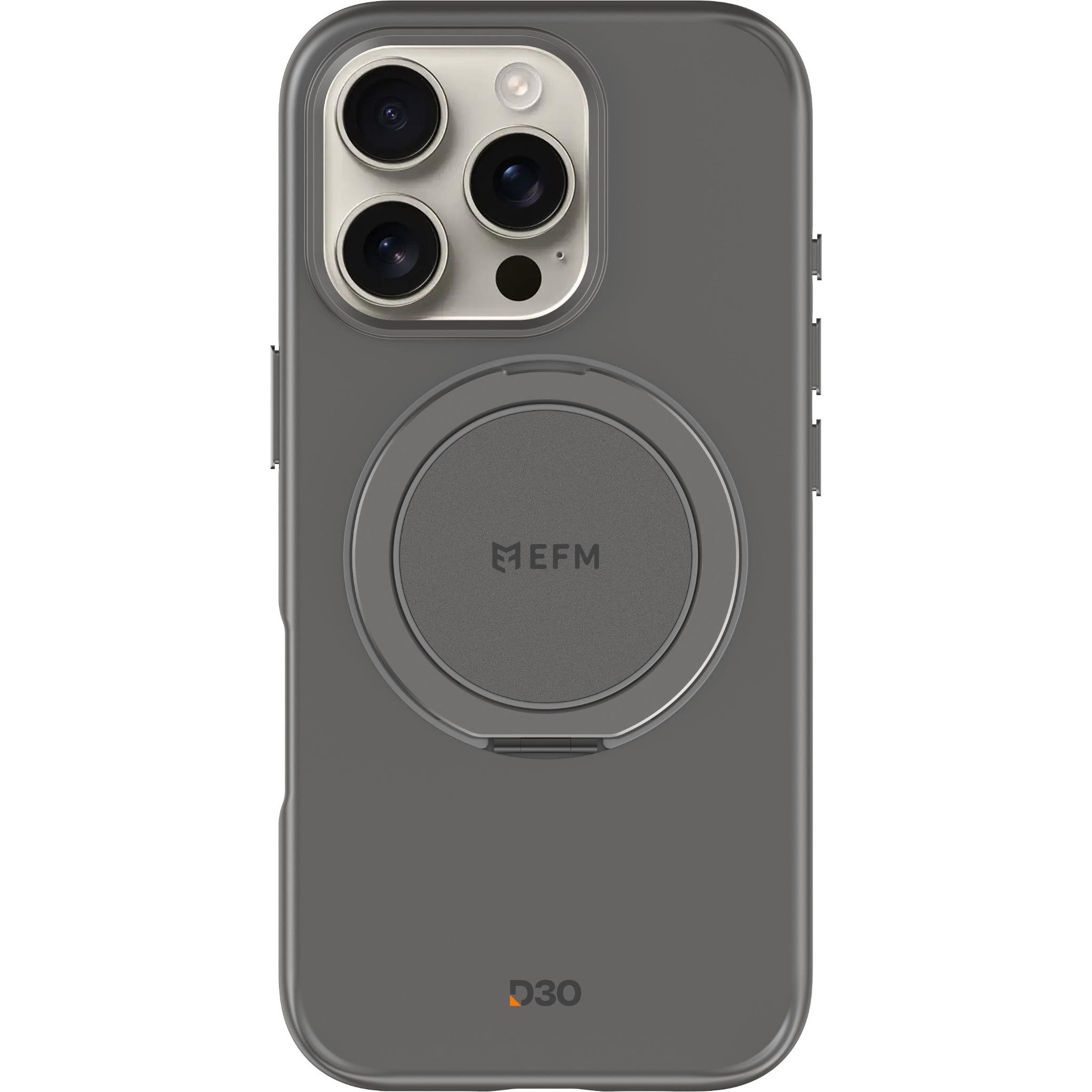 EFM Alta Case with D3O Bio for iPhone 16 Pro (Titanium Grey)