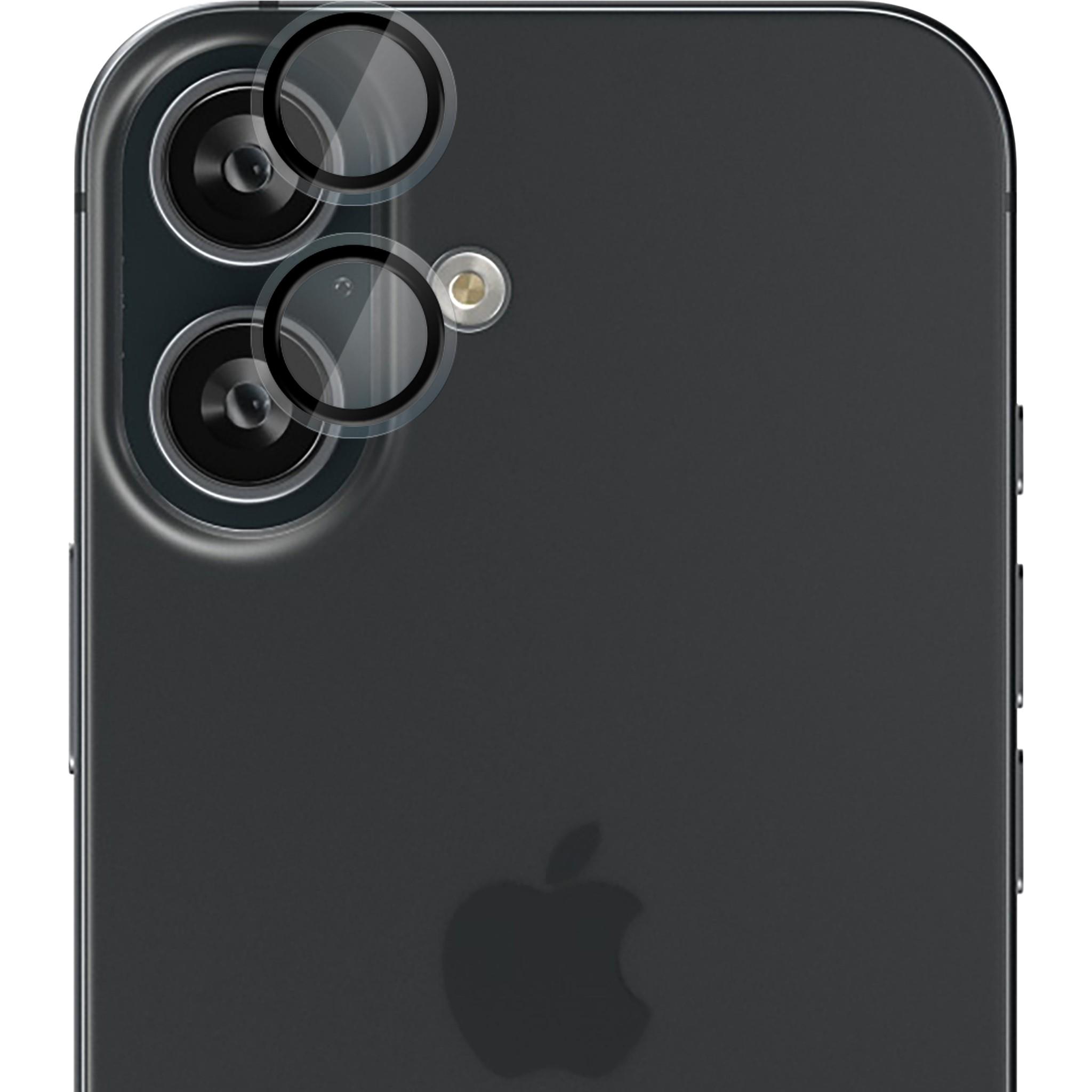 EFM Camera Lens Screen Armour for iPhone 16/16 Plus (Clear)