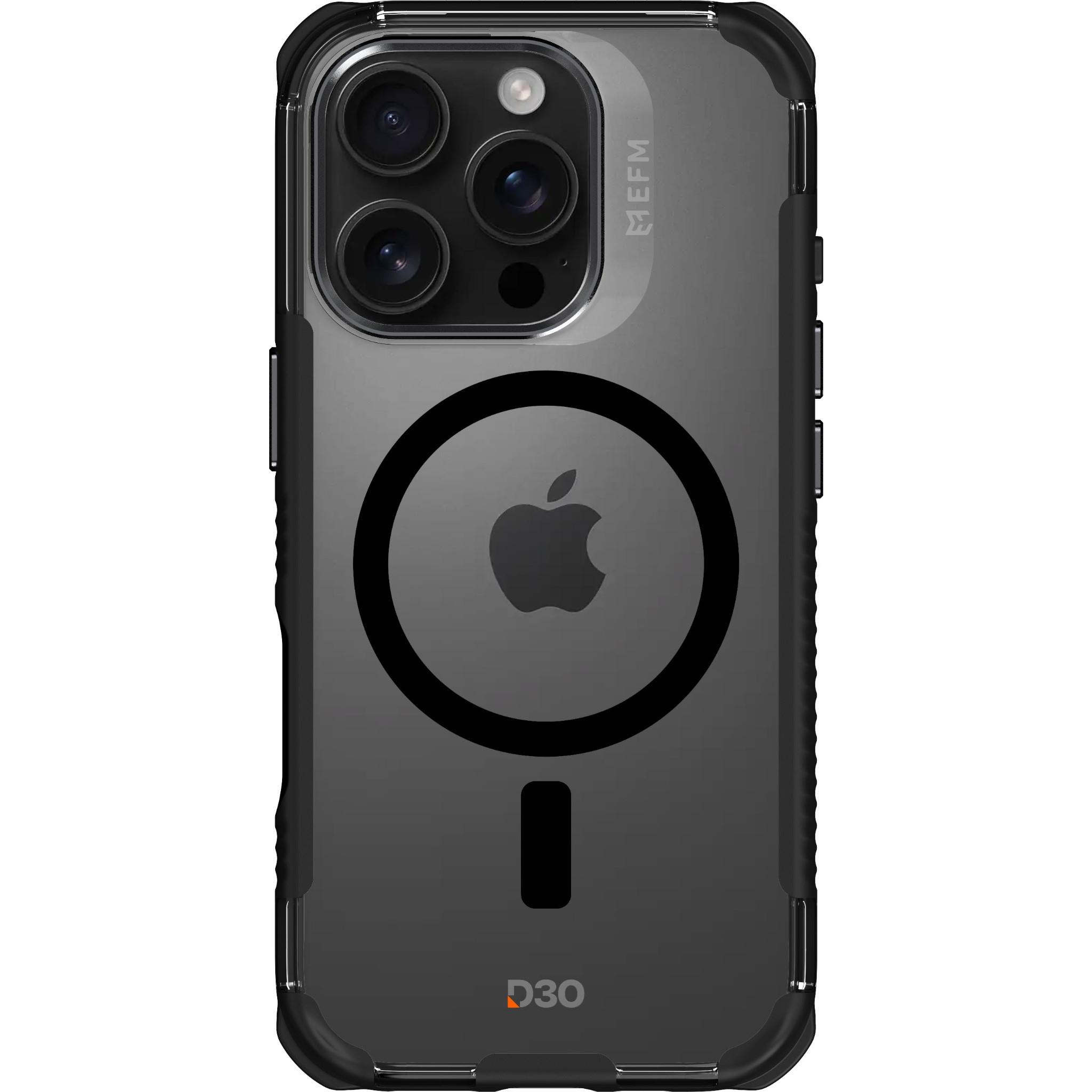 EFM Cayman Case with D3O Bio for iPhone 16 Pro (Carbon)