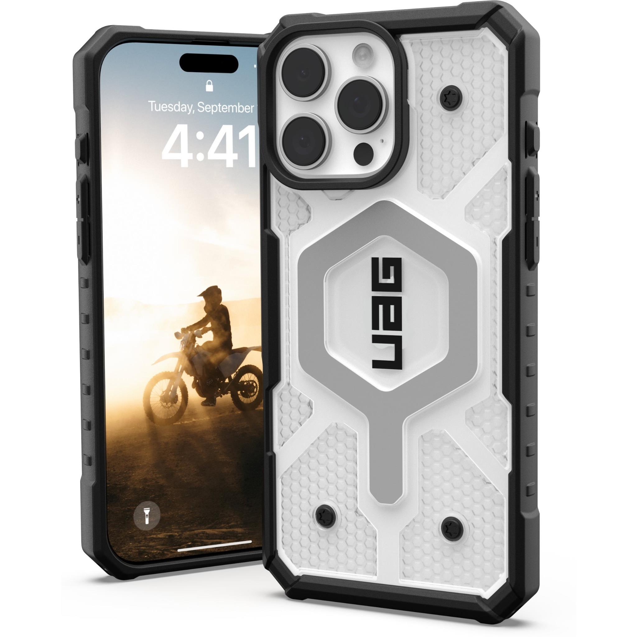 UAG Pathfinger MagSafe Case for iPhone 16 Pro Max (Clear)