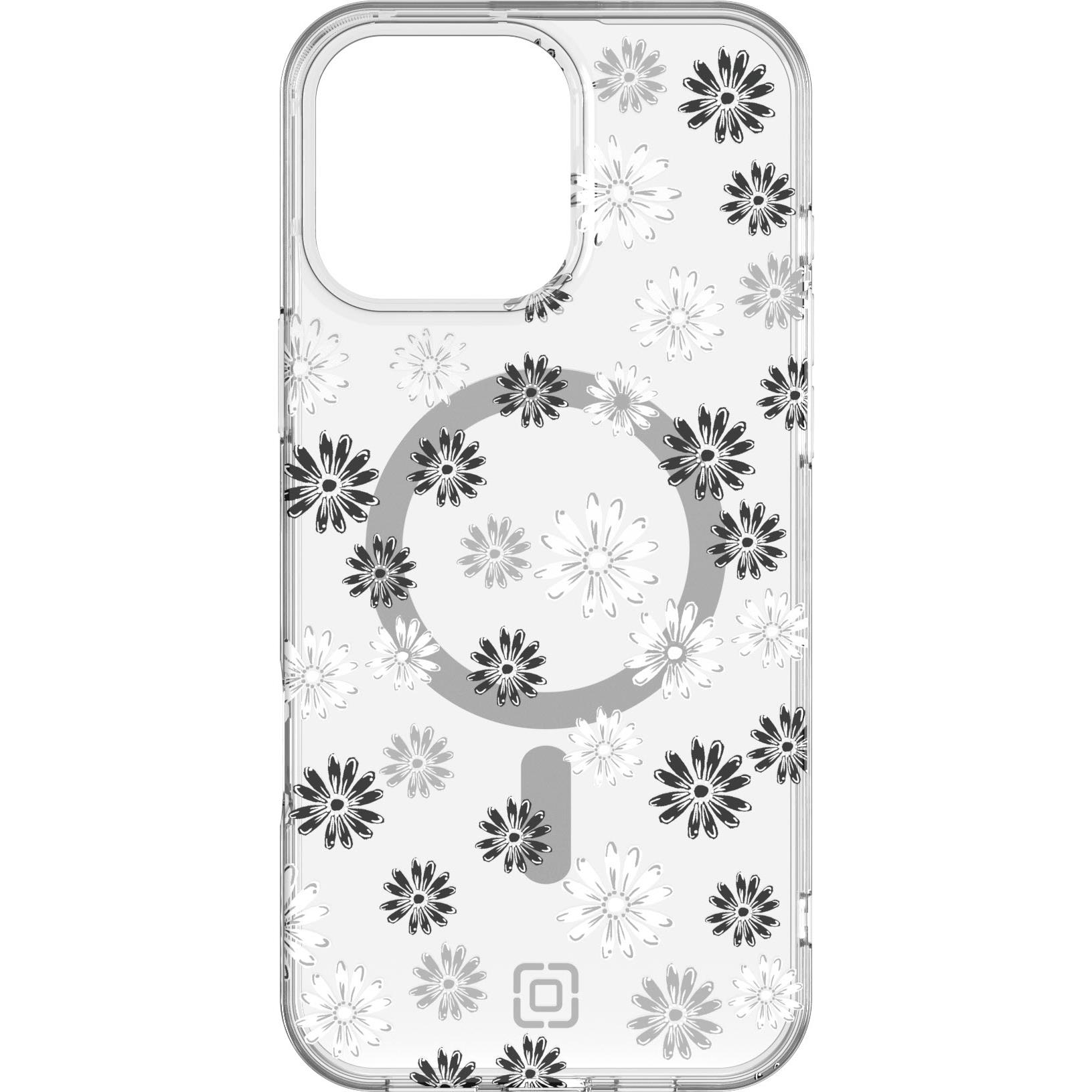 Incipio Forme MagSafe Case for iPhone 16 Pro Max (Ditzy Floral Silver)