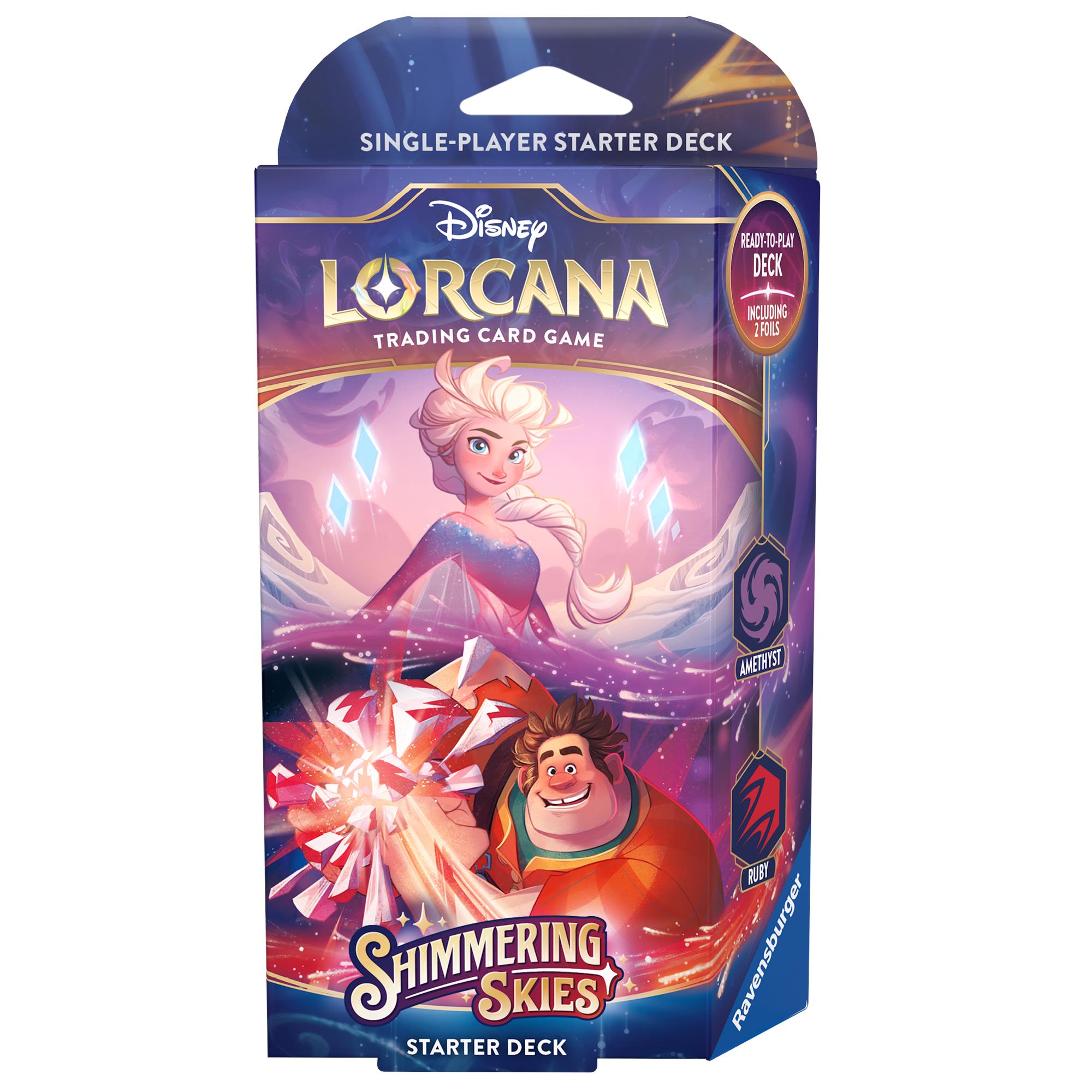 Disney Lorcana Trading Card Game - Shimmering Skies Starter