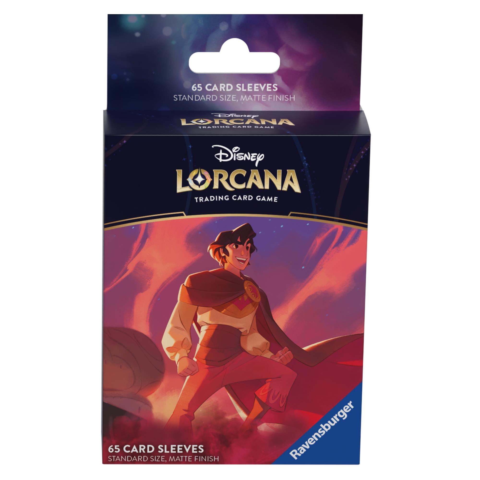Disney Lorcana Trading Card Game - Shimmering Skies Aladdin Card Sleeves