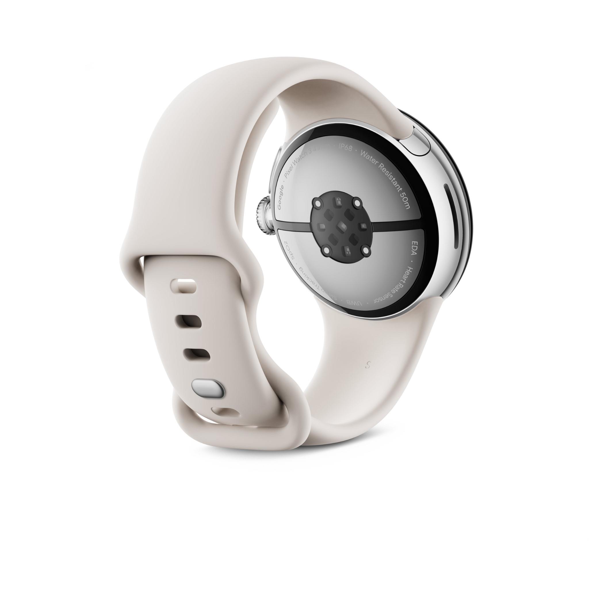 Google Pixel Watch 3 Wi-Fi 41mm (Silver with Porcelain