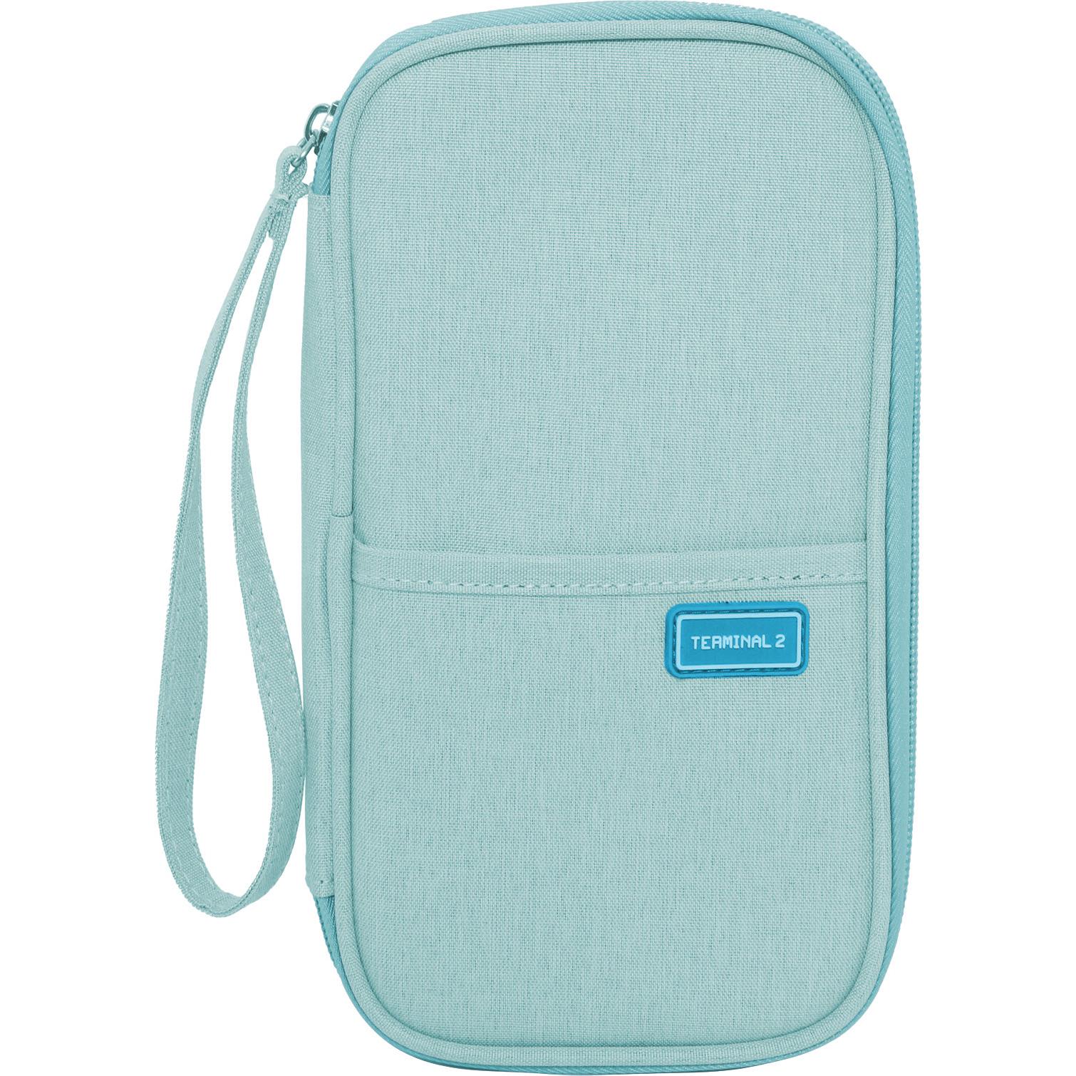 Terminal 2 Family RFID Passport Wallet (Blue)