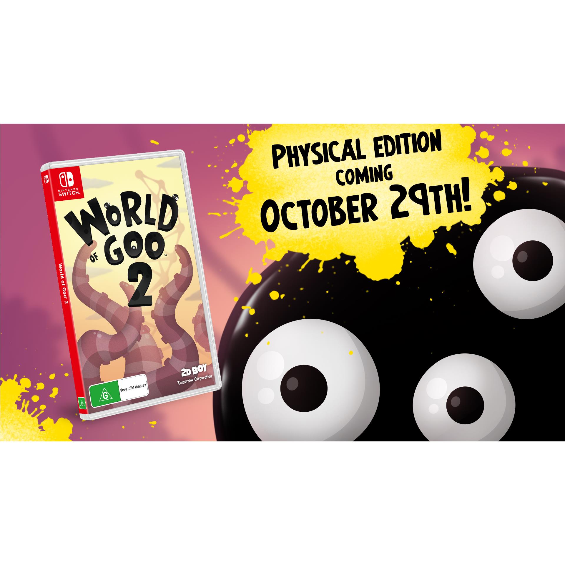 World of Goo 2 (Multi-Language) pour Nintendo Switch, Nintendo Switch 2
