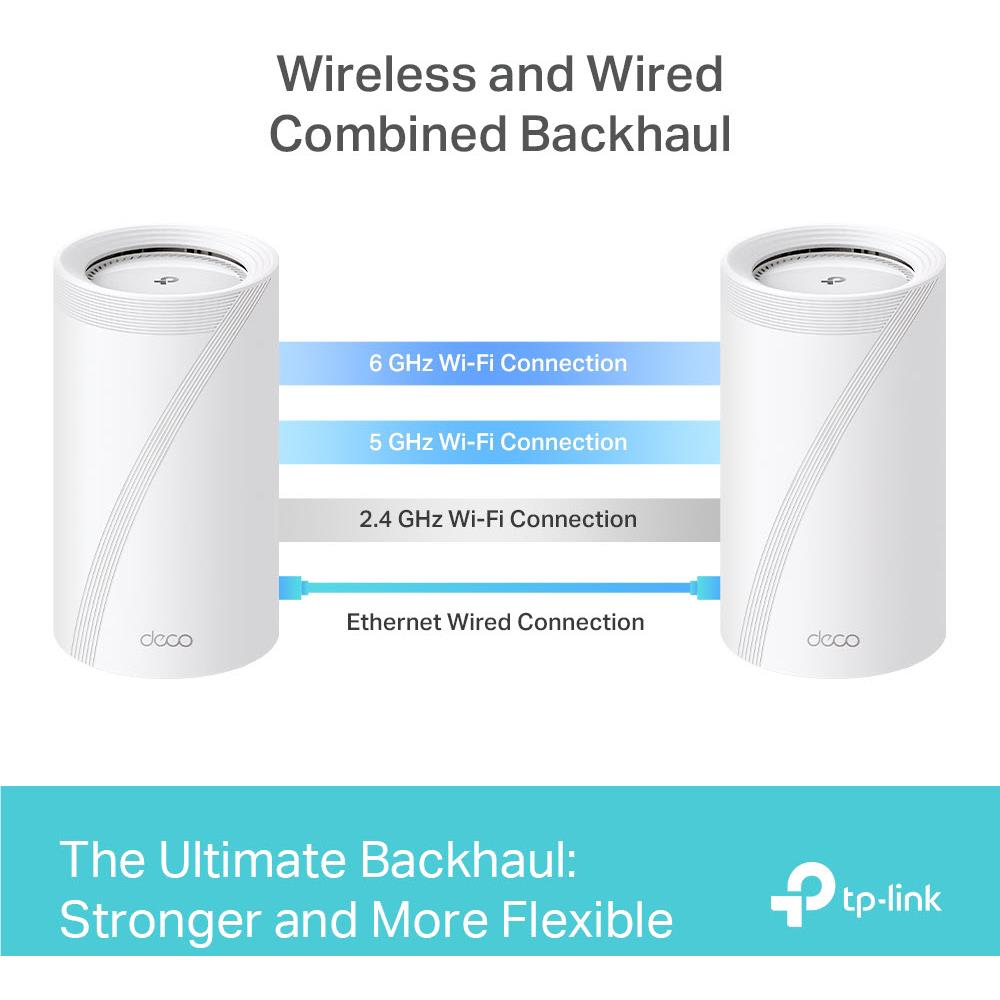 TP-Link Deco BE22000 メッシュWi-Fiシステム 2台セット Amazon.com: TP-Link Deco BE85 Tri-Band WiFi 7 BE22000 Whole