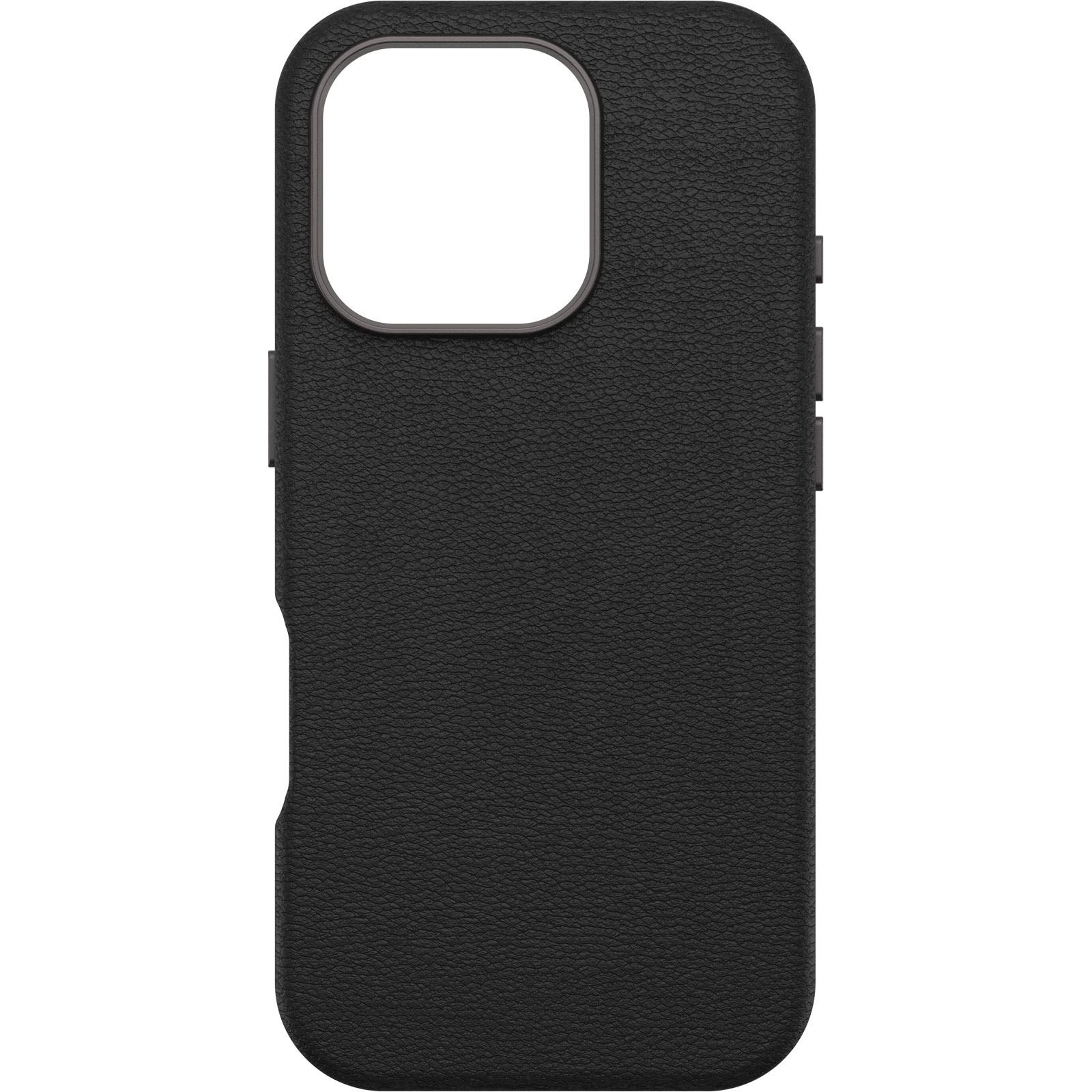 OtterBox Symmetry Cactus Leather Case for iPhone 16 Pro (Noir Ash)