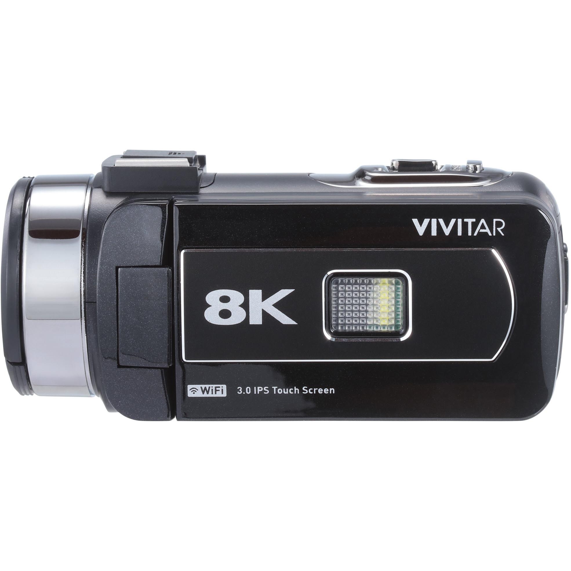 Vivitar 8K Camcorder (Black) JB Hi-Fi