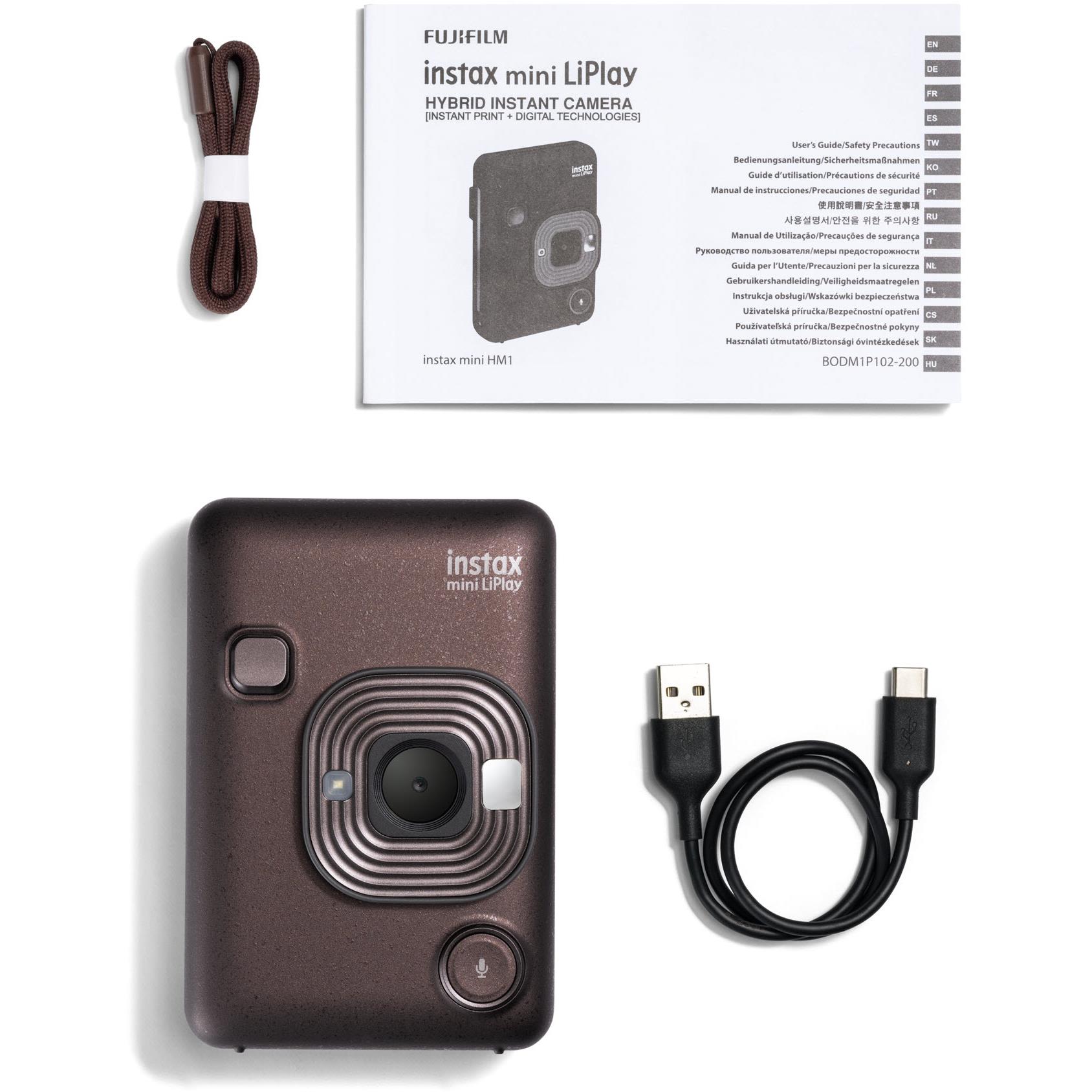 Fujifilm Instax Mini LiPlay 2024 Edition (Deep Bronze) - JB Hi-Fi