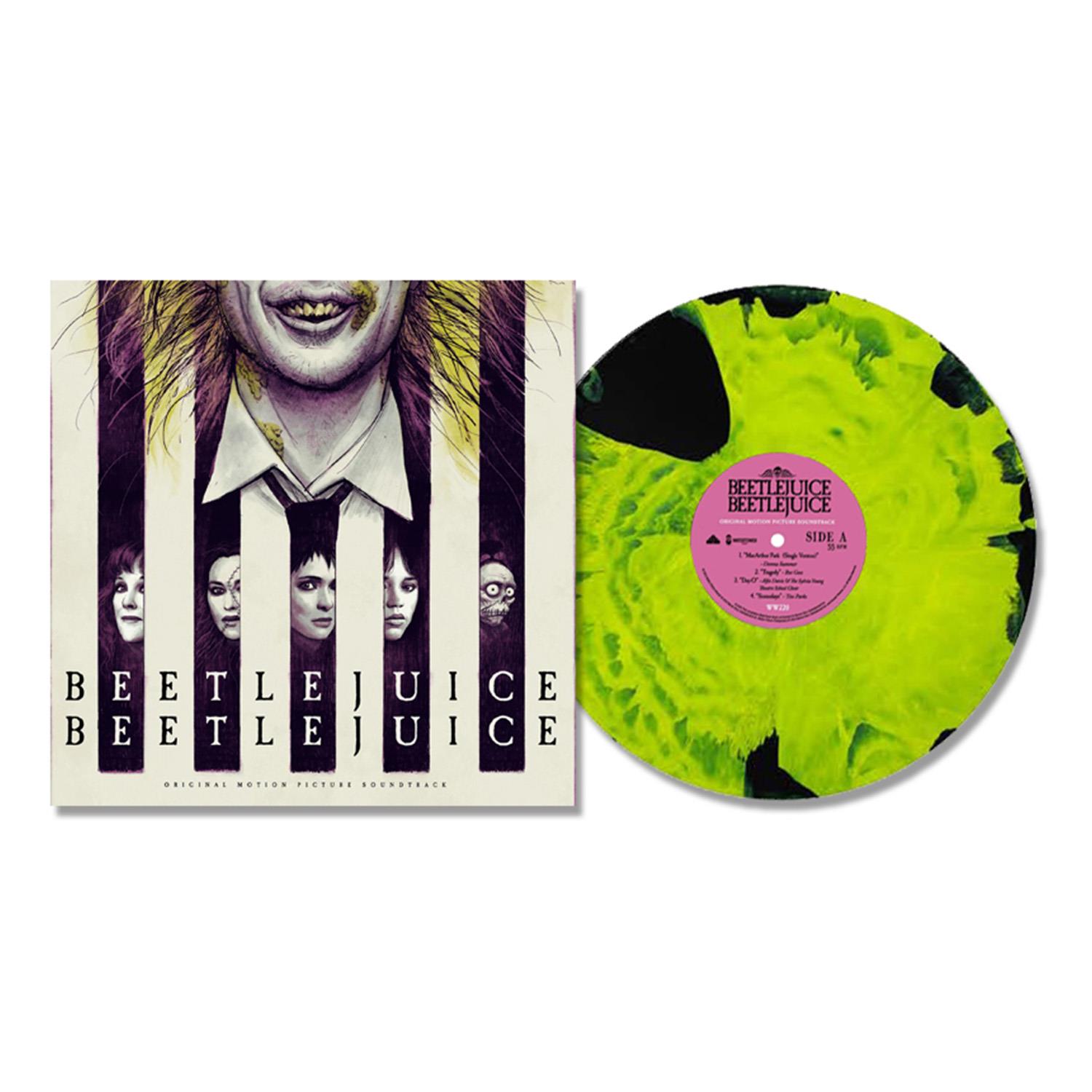 Beetlejuice Beetlejuice (Original Motion Picture Soundtrack)(AUS Excl Neon  Green/Black Marble Vinyl) - JB Hi-Fi