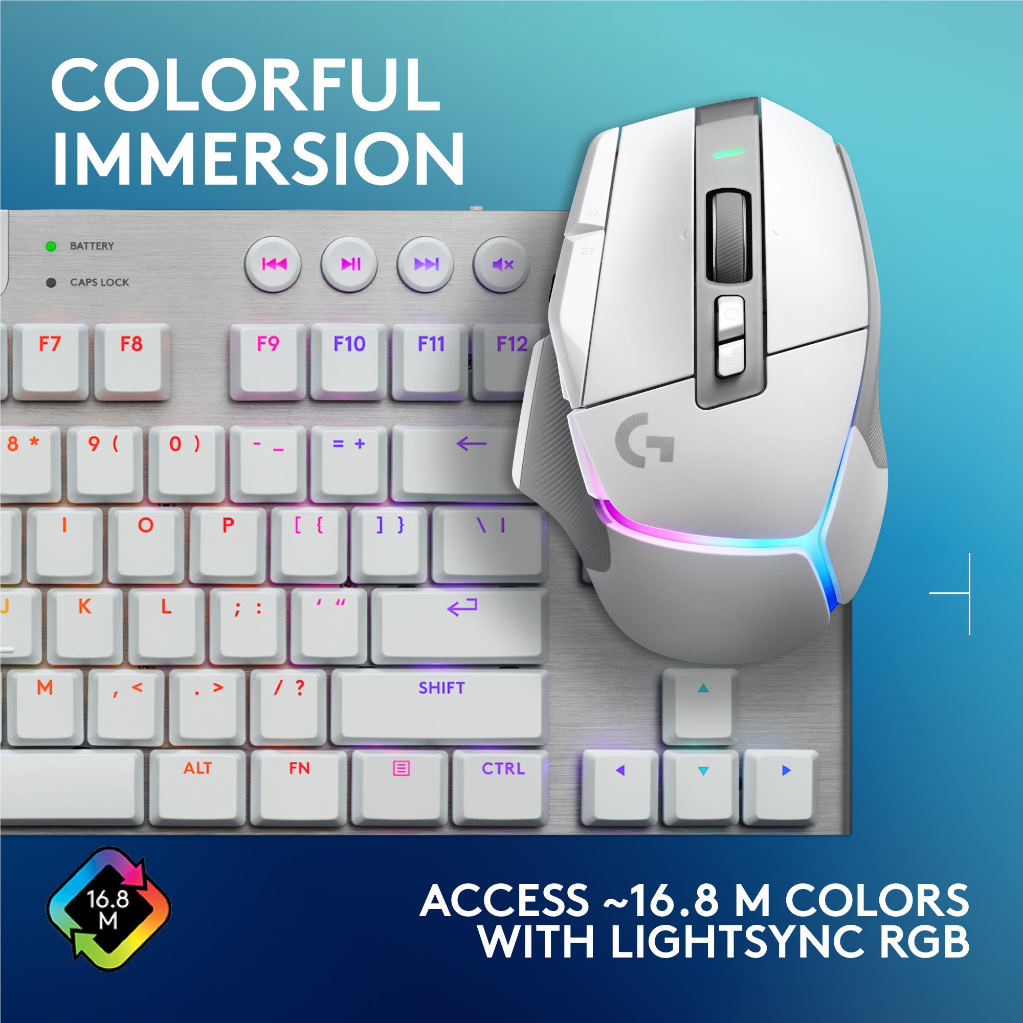 Logitech G915 X LIGHTSPEED TKL Low-Profile Wireless Gaming