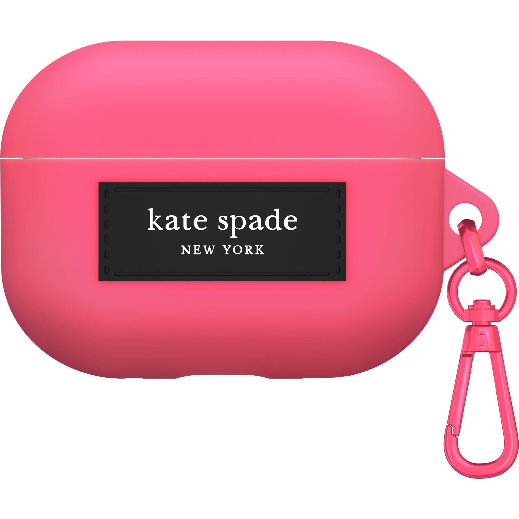 Kate Spade Airpods Pro Silicone Case for 1st/2nd Gen (Pom Pom Pink)