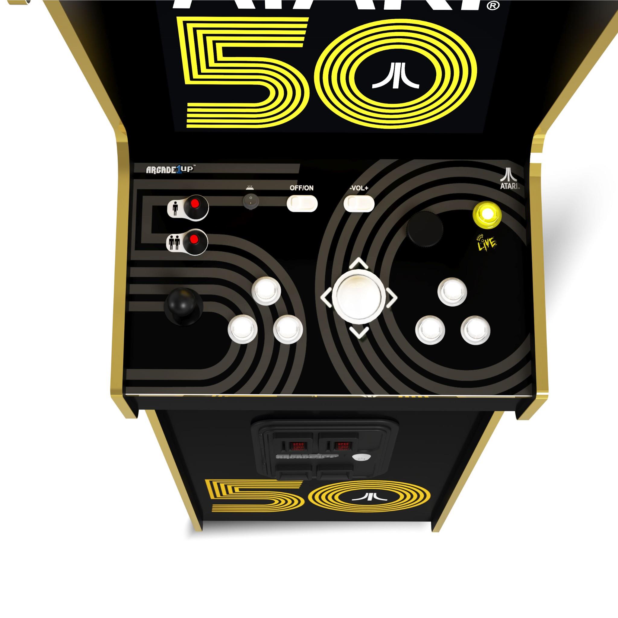 Arcade1Up Atari 50th Anniversary Deluxe Arcade Machine 64