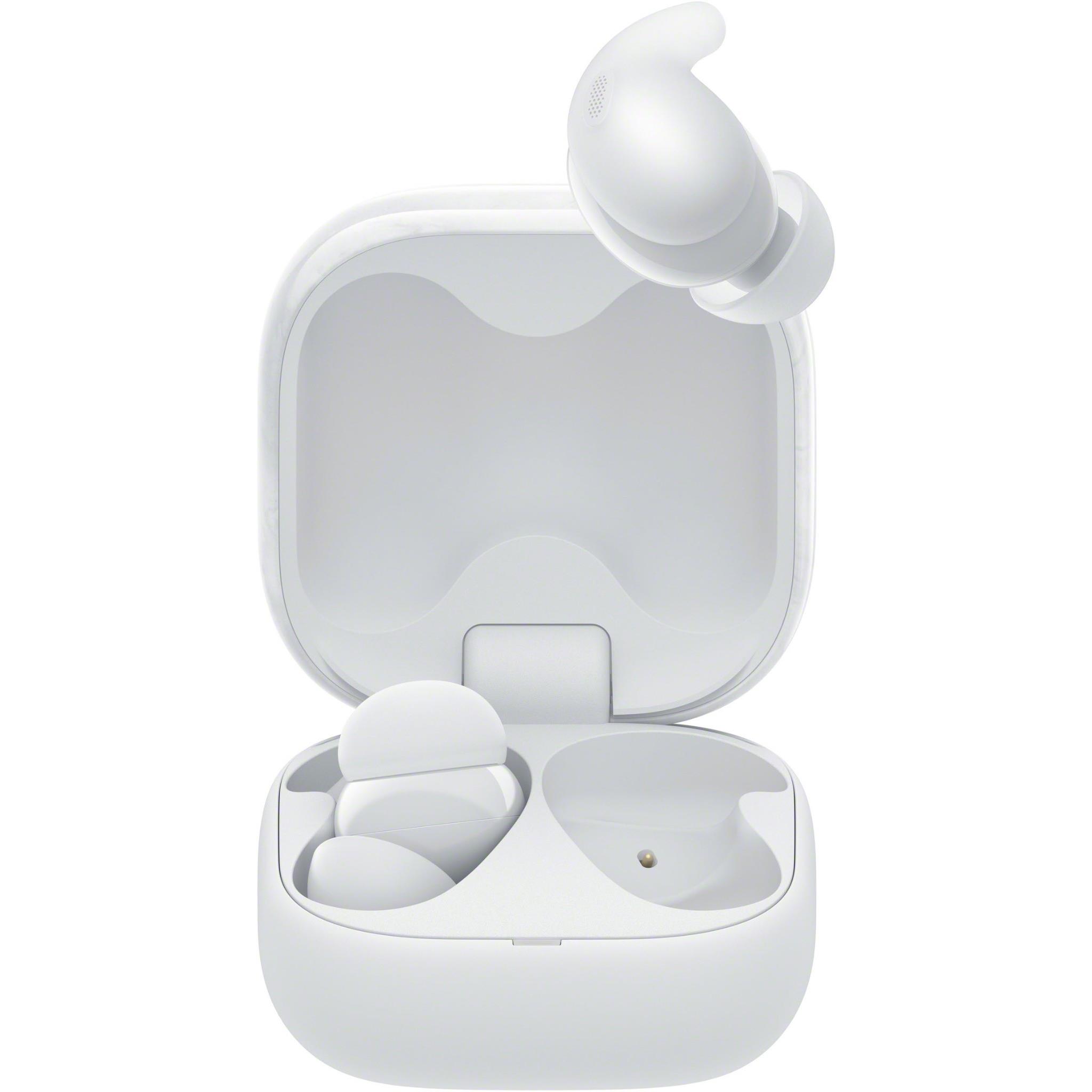 Sony LinkBuds Fit TWS Noise Cancelling Earbuds (White) - JB Hi-Fi