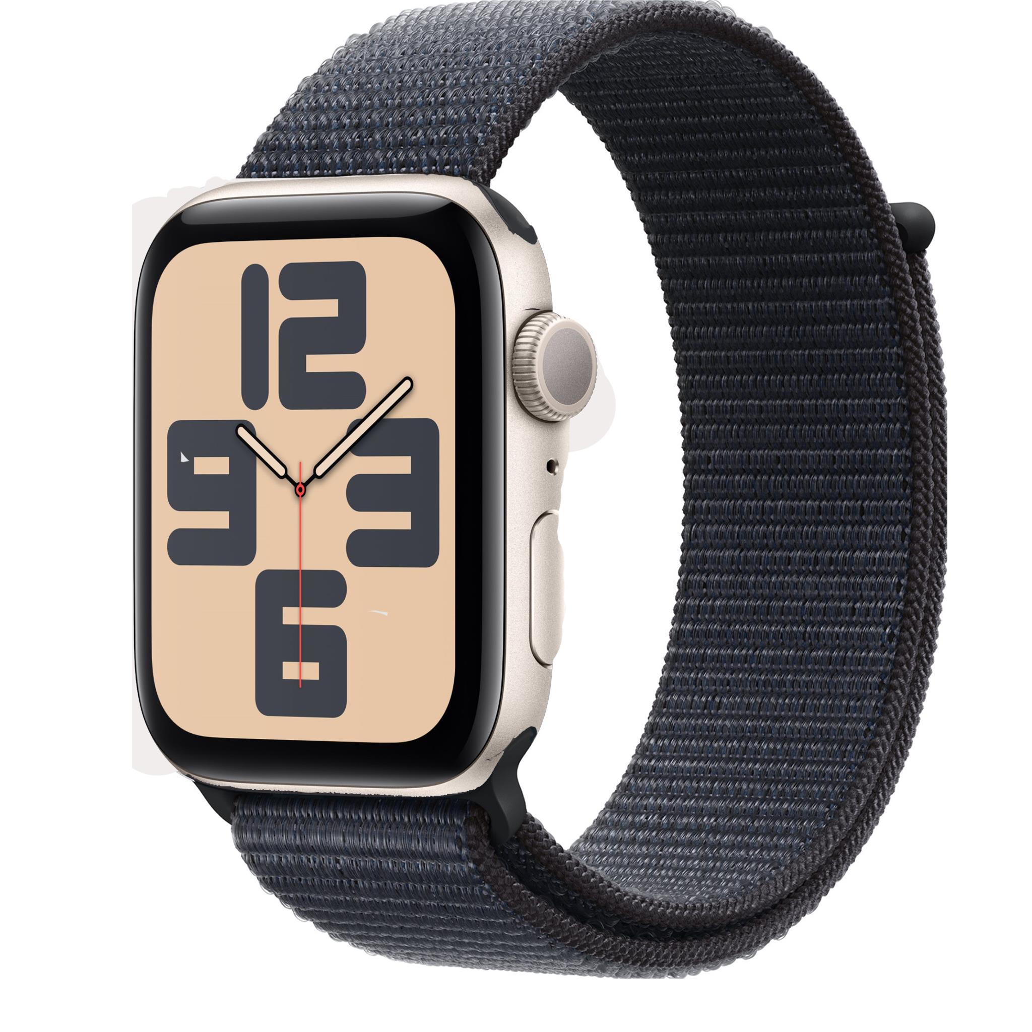 Apple Watch SE  44mm Starlight Aluminium Case GPS [2024] [~Refurbished]