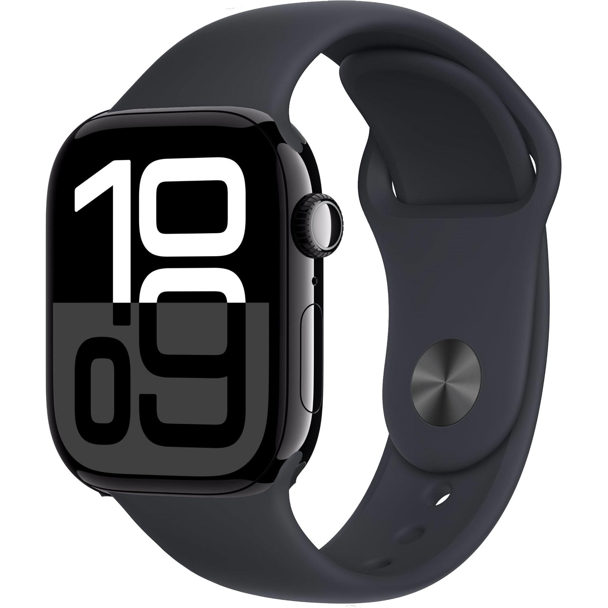 Apple Watch Series 10 46mm Jet Black Aluminium Case GPS [~Refurbished]
