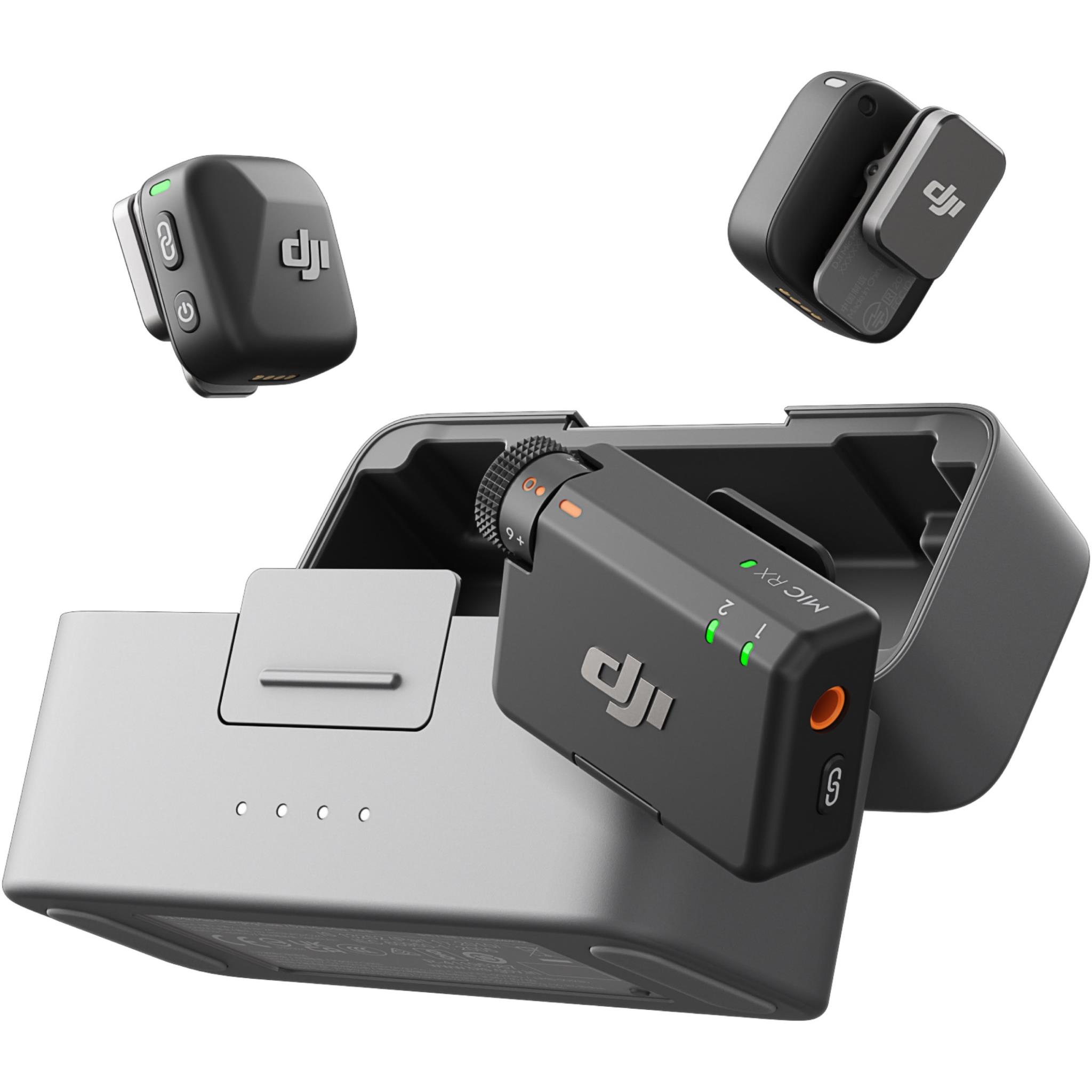 DJI Mic Mini (2 TX + 1 RX + Charging Case) - JB Hi-Fi