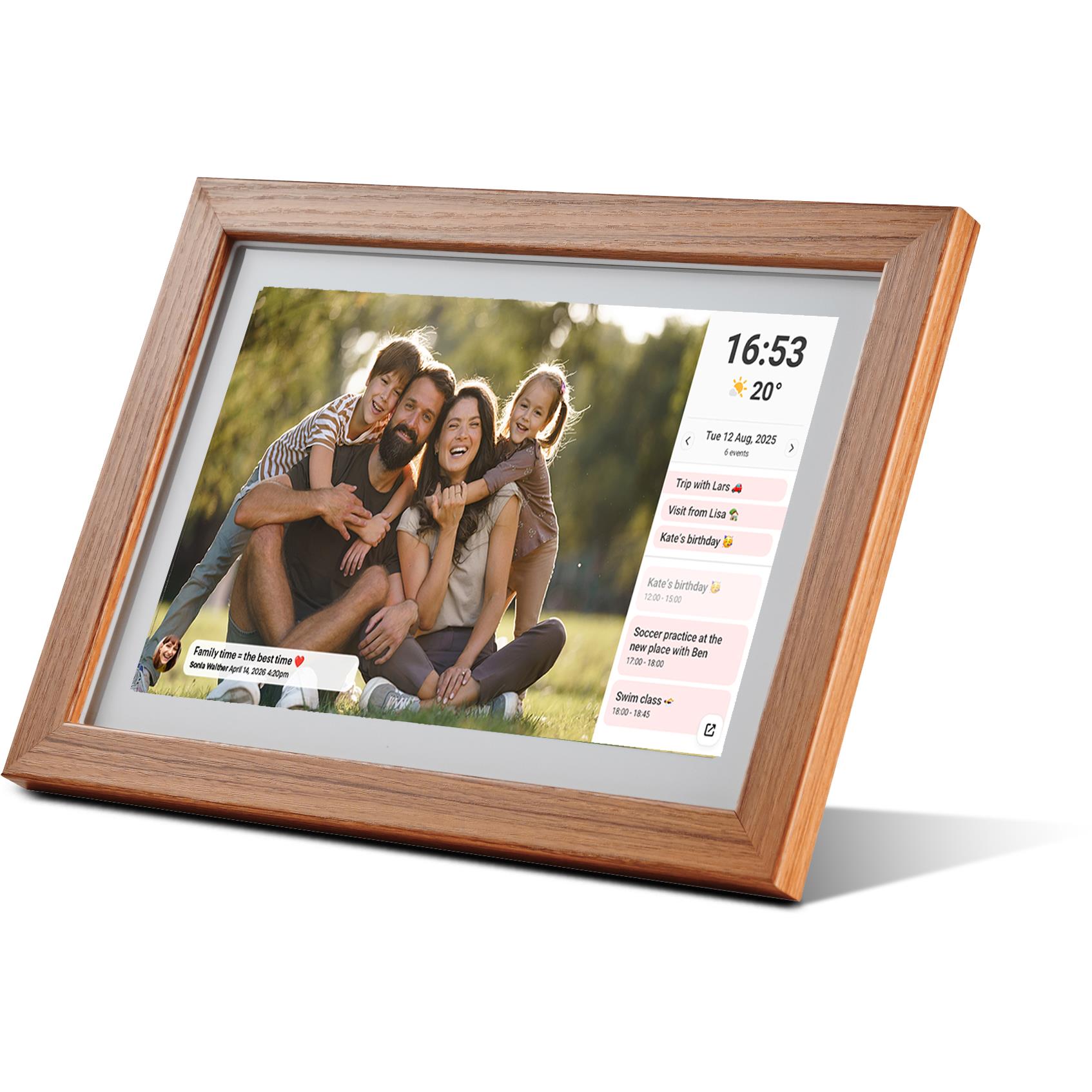 Jackson Frameo Smart Digital Photo Frame 10.1" 16GB (White Oak)