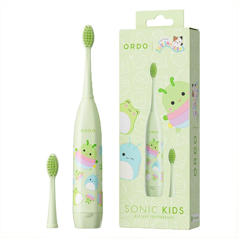Ordo Sonic Kids Squishmallows Battery Electric Toothbrush (Squish Rutabaga)