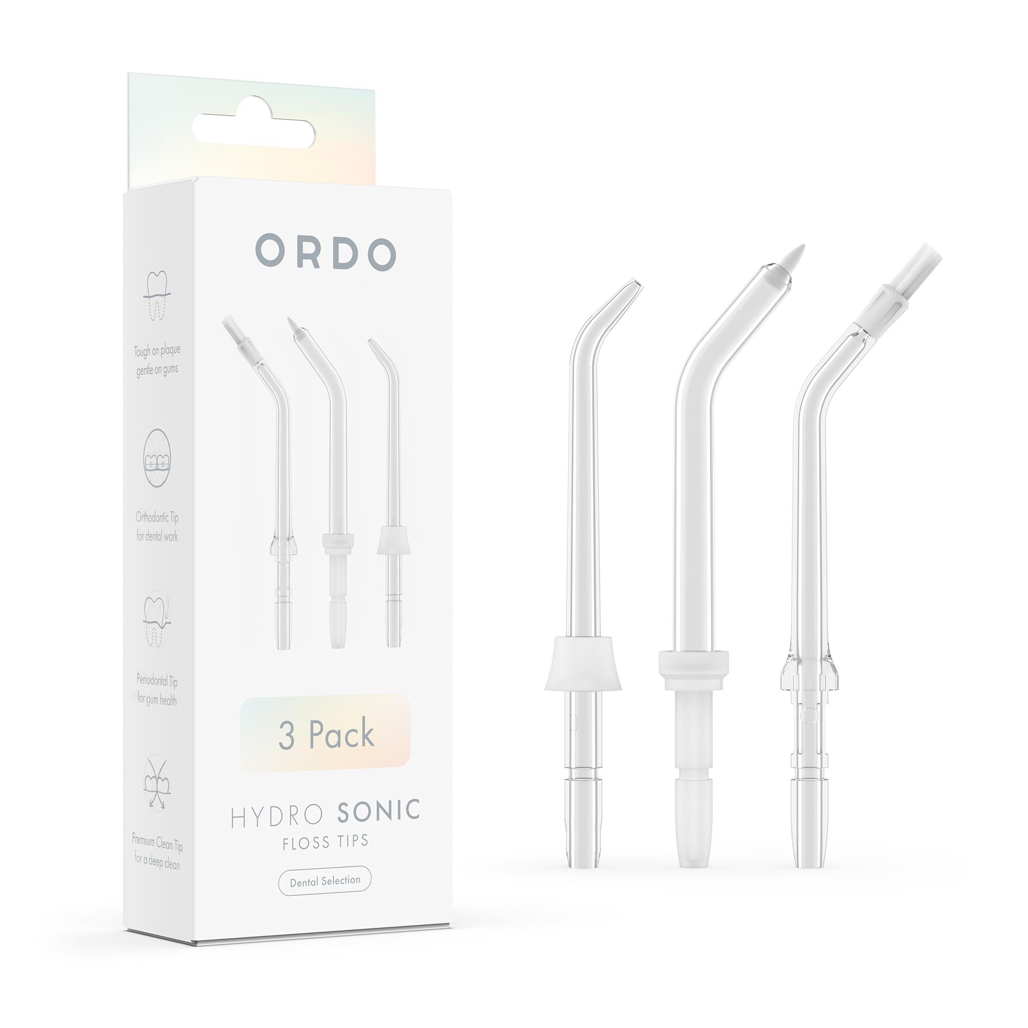 Ordo Hydro Sonic Dental Selection Floss Tips (3 pack)