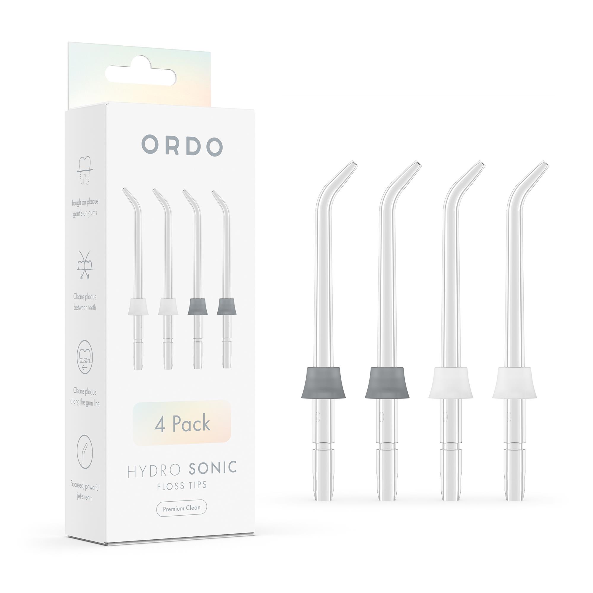 Ordo Hydro Sonic Premium Clean Floss Tips [4 pack]