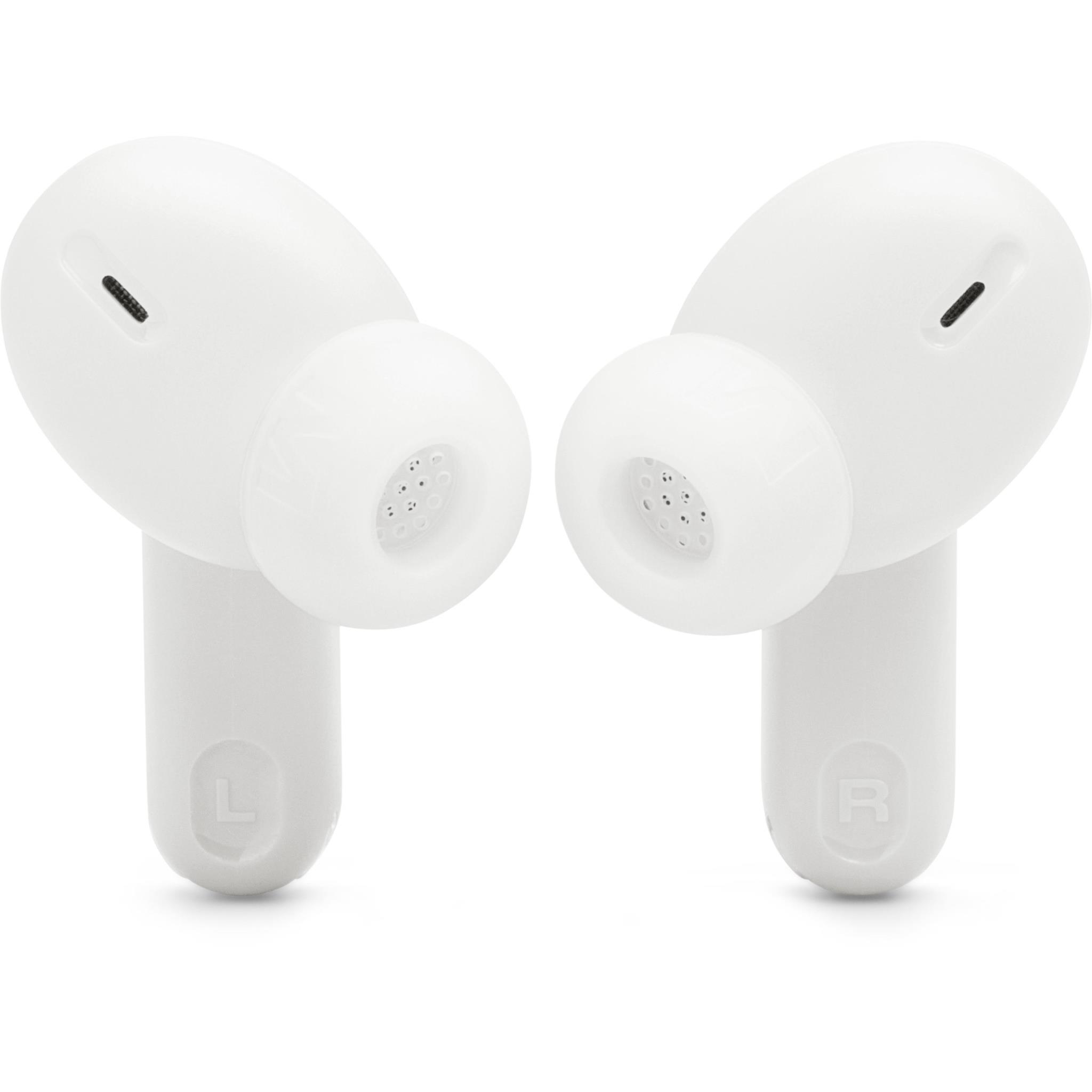 JBL Tune Beam 2 True Wireless Noise Cancelling Earbuds (White