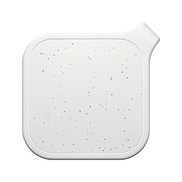 Journey Loc8 Fob Apple/Google Find My Rechargeable Bluetooth Tracker (Sparkle White)