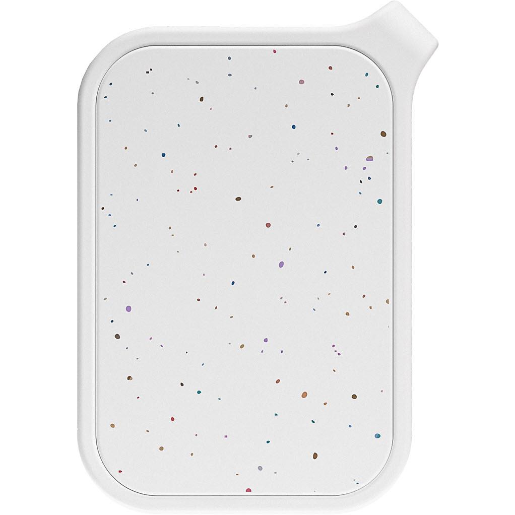 Journey Loc8 Tag Apple/Google Find My Rechargeable Bluetooth Tracker (Sparkle White)
