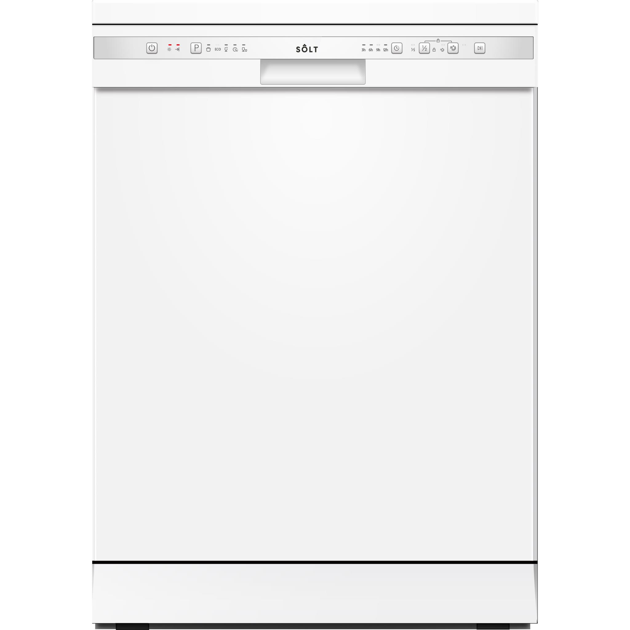 Solt GGSDW6013W 13 Place Setting Freestanding Dishwasher (White)
