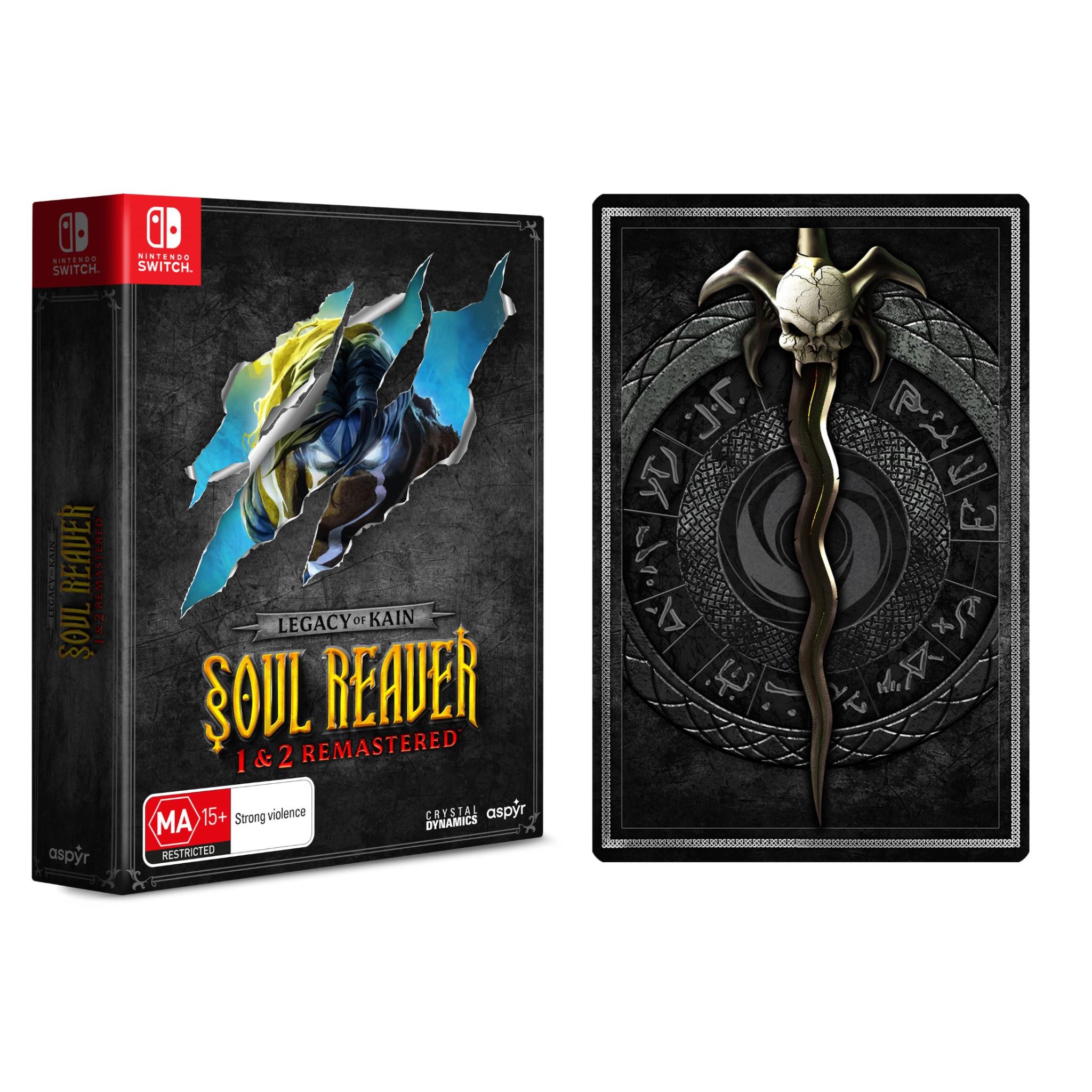 Legacy of Kain: Soul Reaver 1 & 2 Remastered Deluxe Edition - JB Hi-Fi