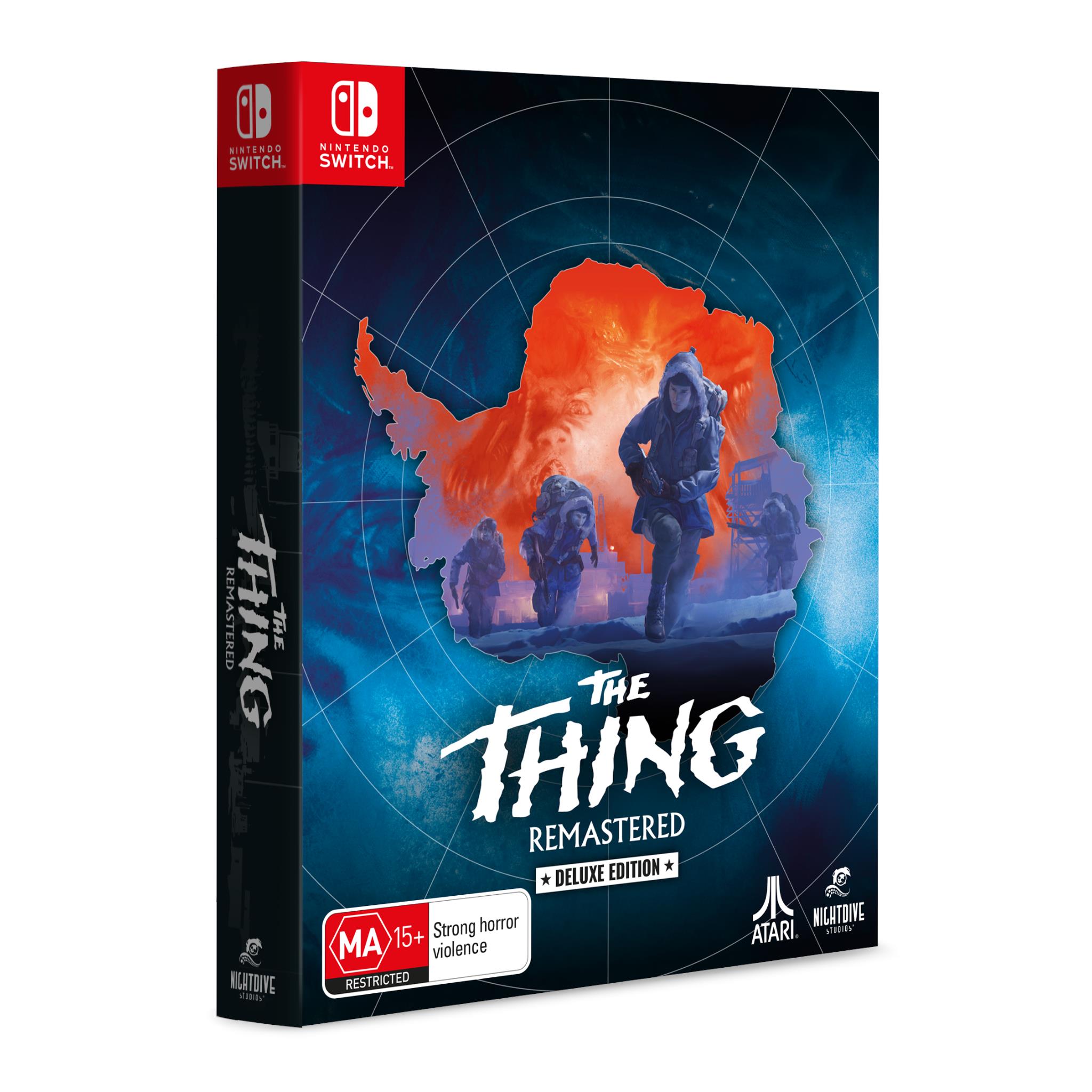 Jeu The Thing Remastered Pour Nintendo Switch - Version UK Multilingue (FR/EN/DE/ES/IT) - Neuf Sous Blister