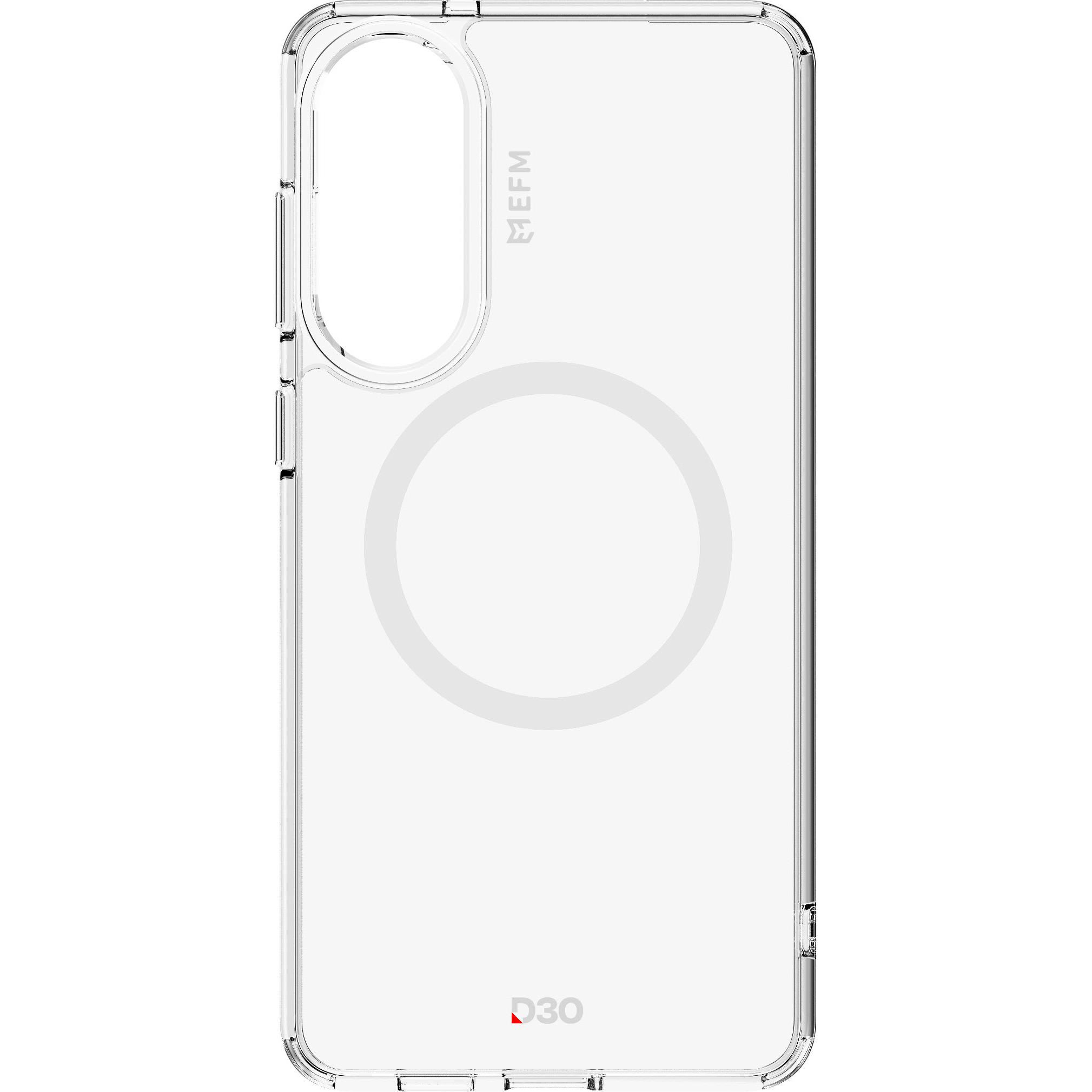 EFM Manhattan Magnetic Case with D3O for Galaxy Edge S25 (Clear)