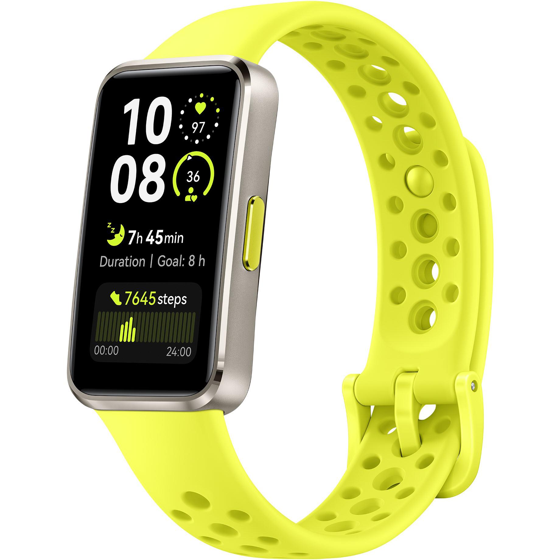 Huawei Band 10 Fitness Tracker Watch (Gold/Green)