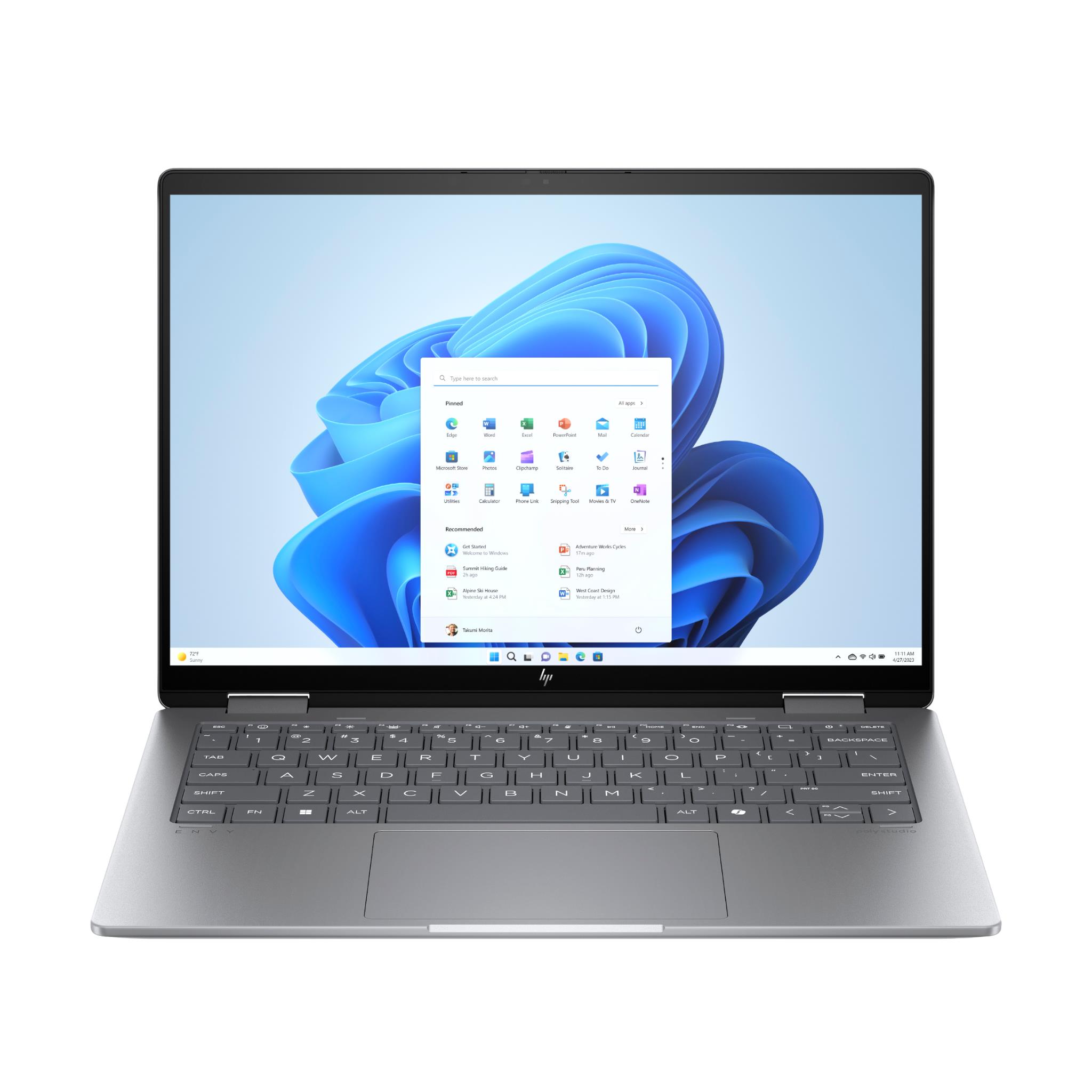 HP Envy x360 14-fc0189TU 14" WUXGA 2-in-1 AI PC Laptop (Intel Core Ultra 5-125U)[512GB]