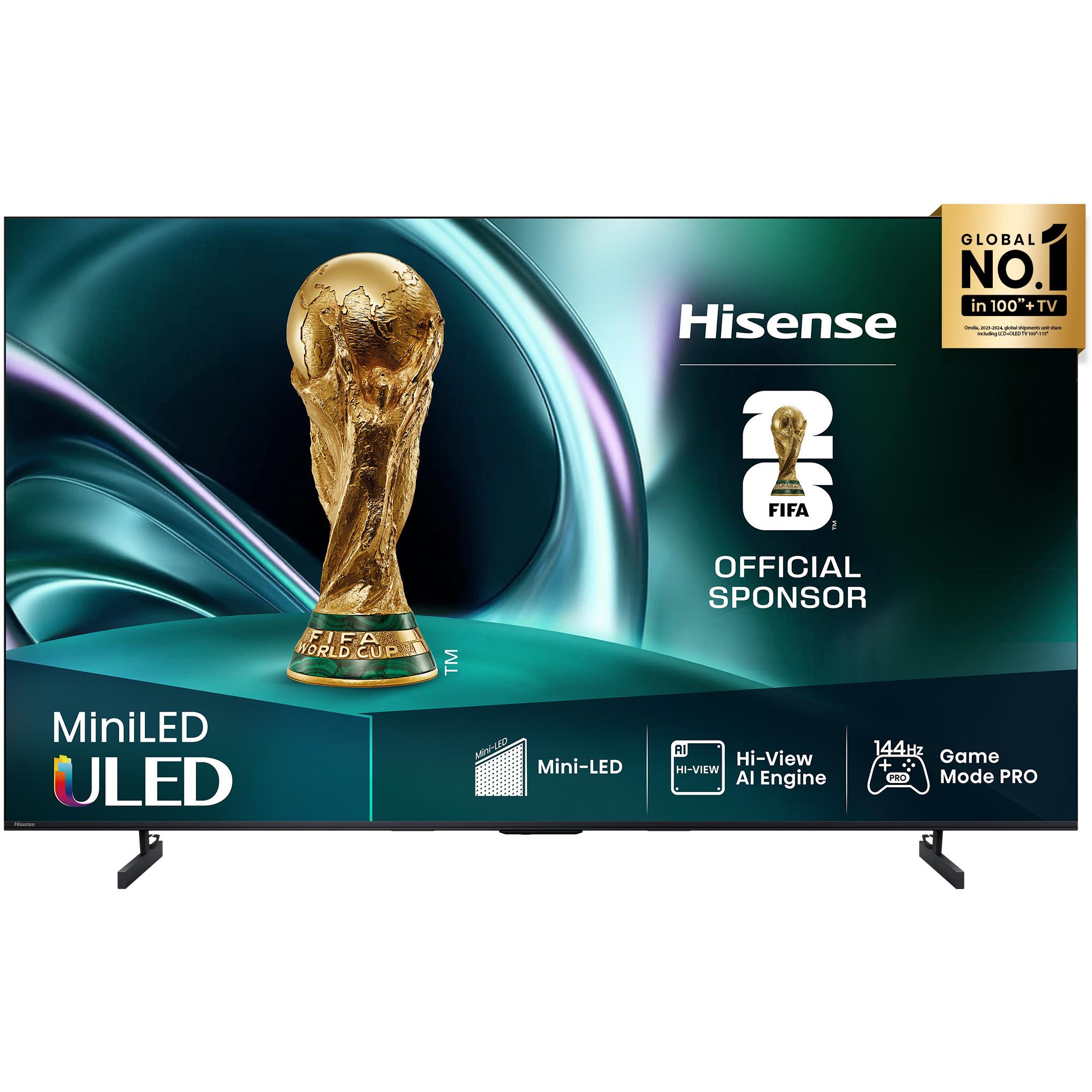 Hisense 55" U6QAU PRO 4K ULED Mini-LED Smart TV [2025]