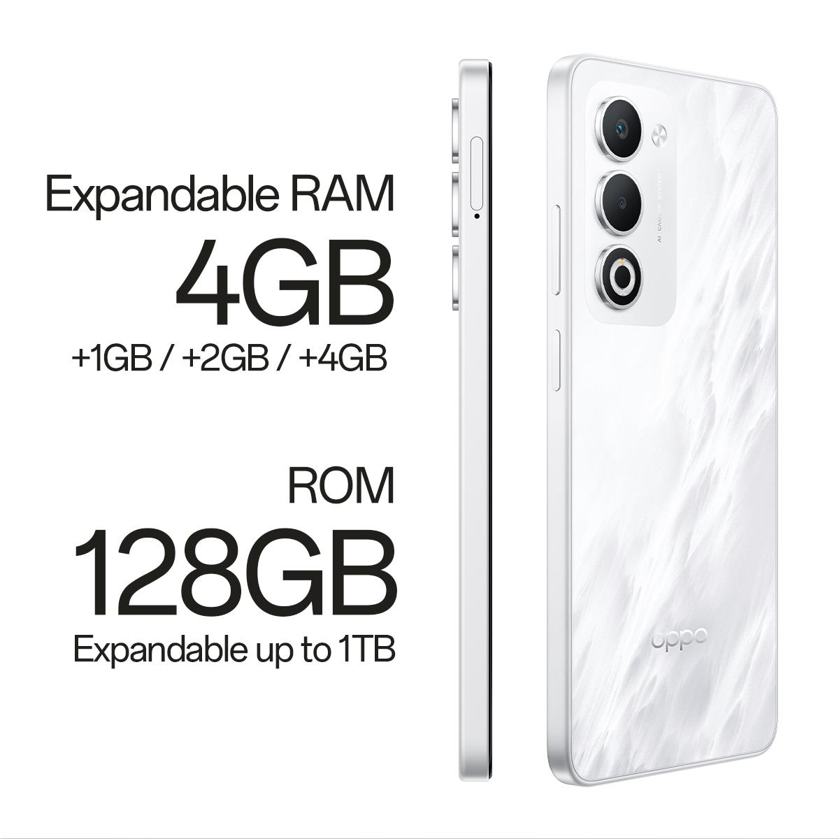 OPPO A5 5G 128GB (Mist White) - JB Hi-Fi