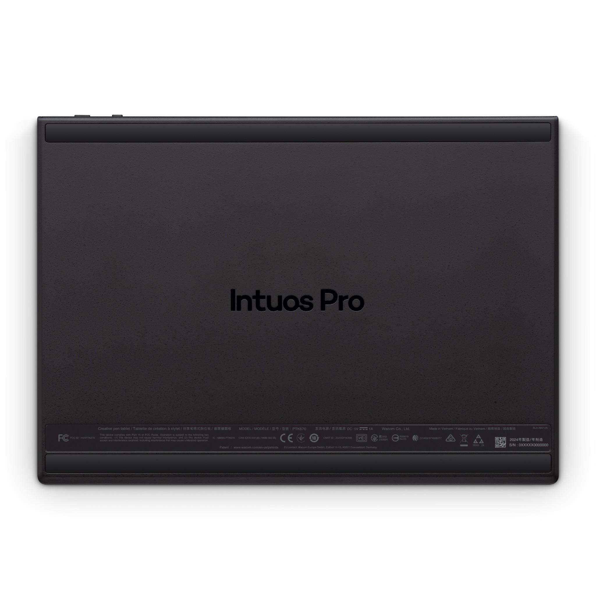 Wacom PTK670K0C Intuos Pro with dual Bluetooth and Wacom Pro