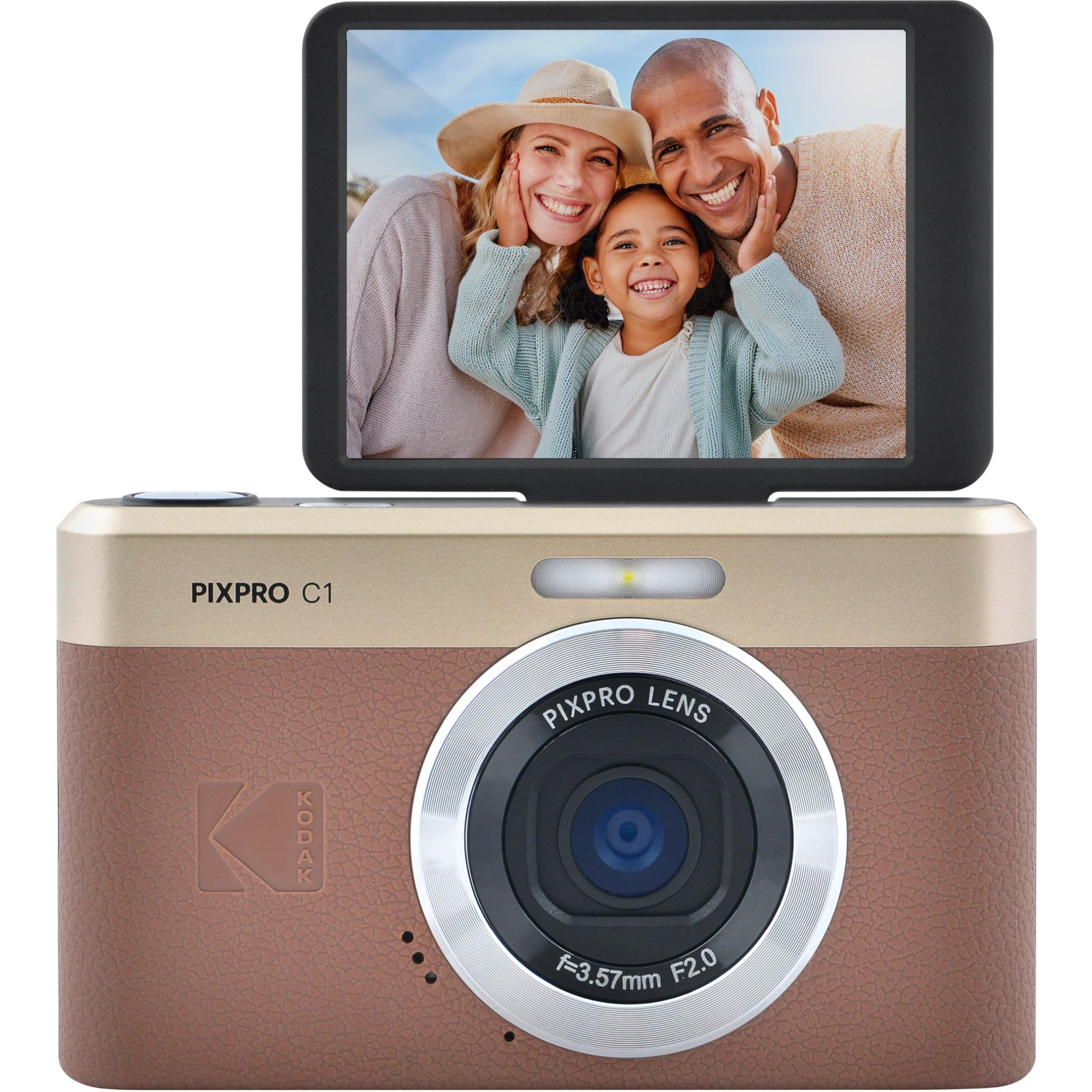 KODAK PIXPRO C1 ブラウン KODAK PIXPRO C1 BN ブラウン コダック - メルカリ