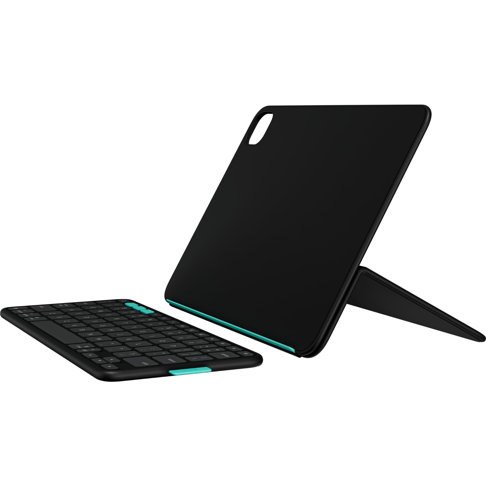 Logitech Flip Folio for iPad Pro 11" M4 & Air 11" M4/M3/M2  & 5th Gen (Graphite)