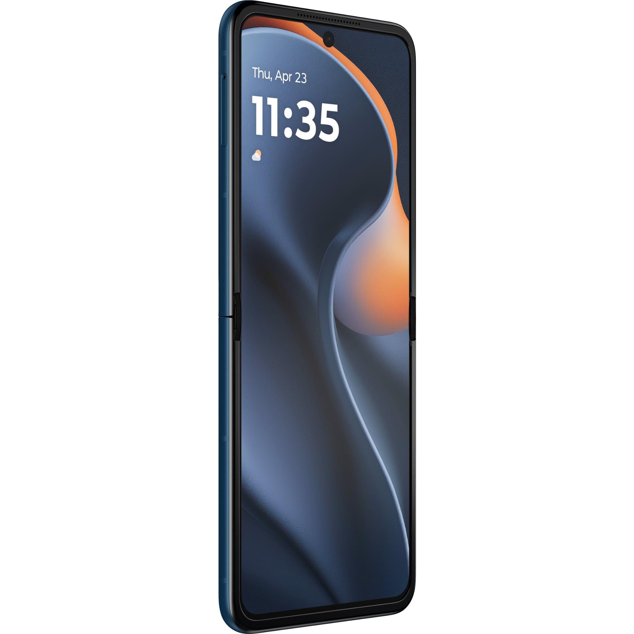 Motorola Razr 60 5G 256GB (Pantone Gibraltar Sea) - JB Hi-Fi