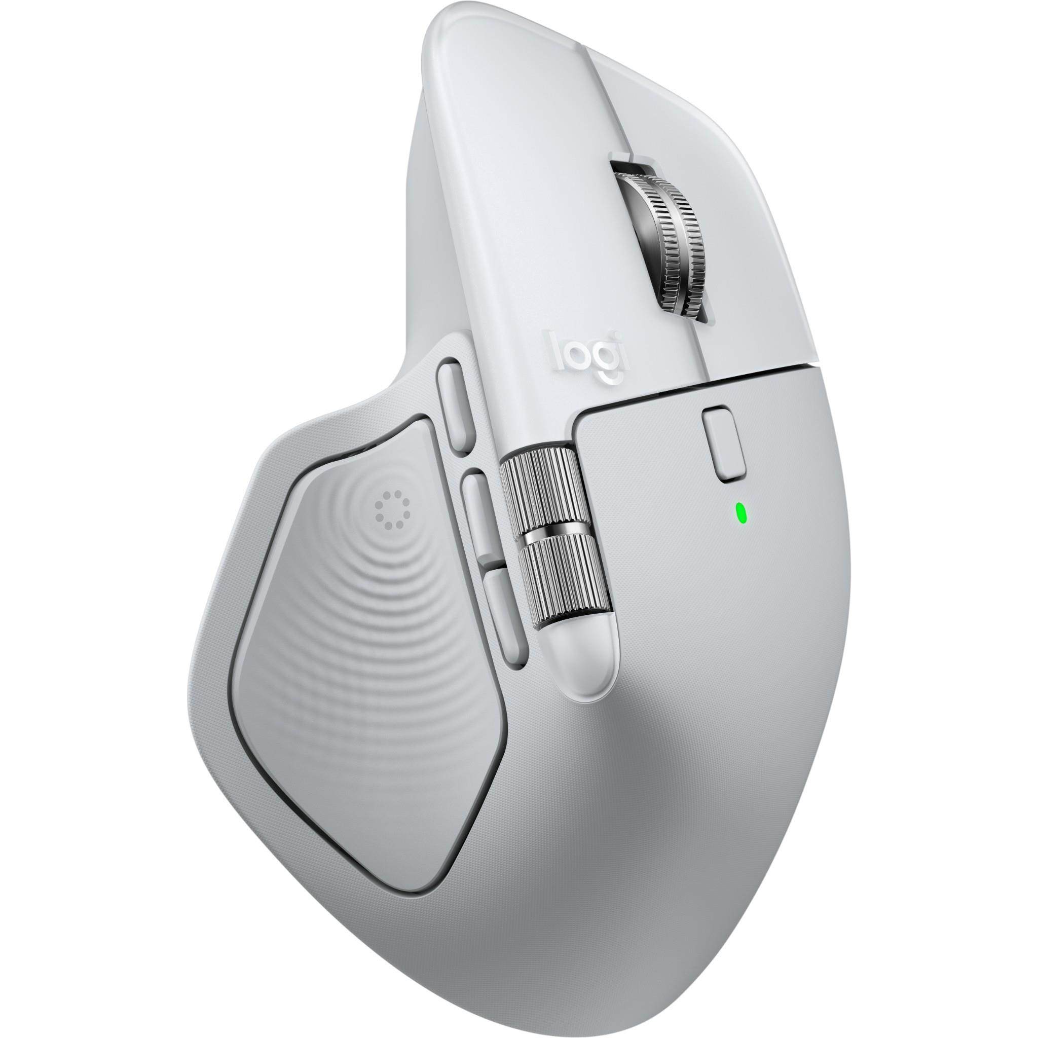 Logitech MX Master 4 for Mac Wireless Mouse (Silver) - JB Hi-Fi