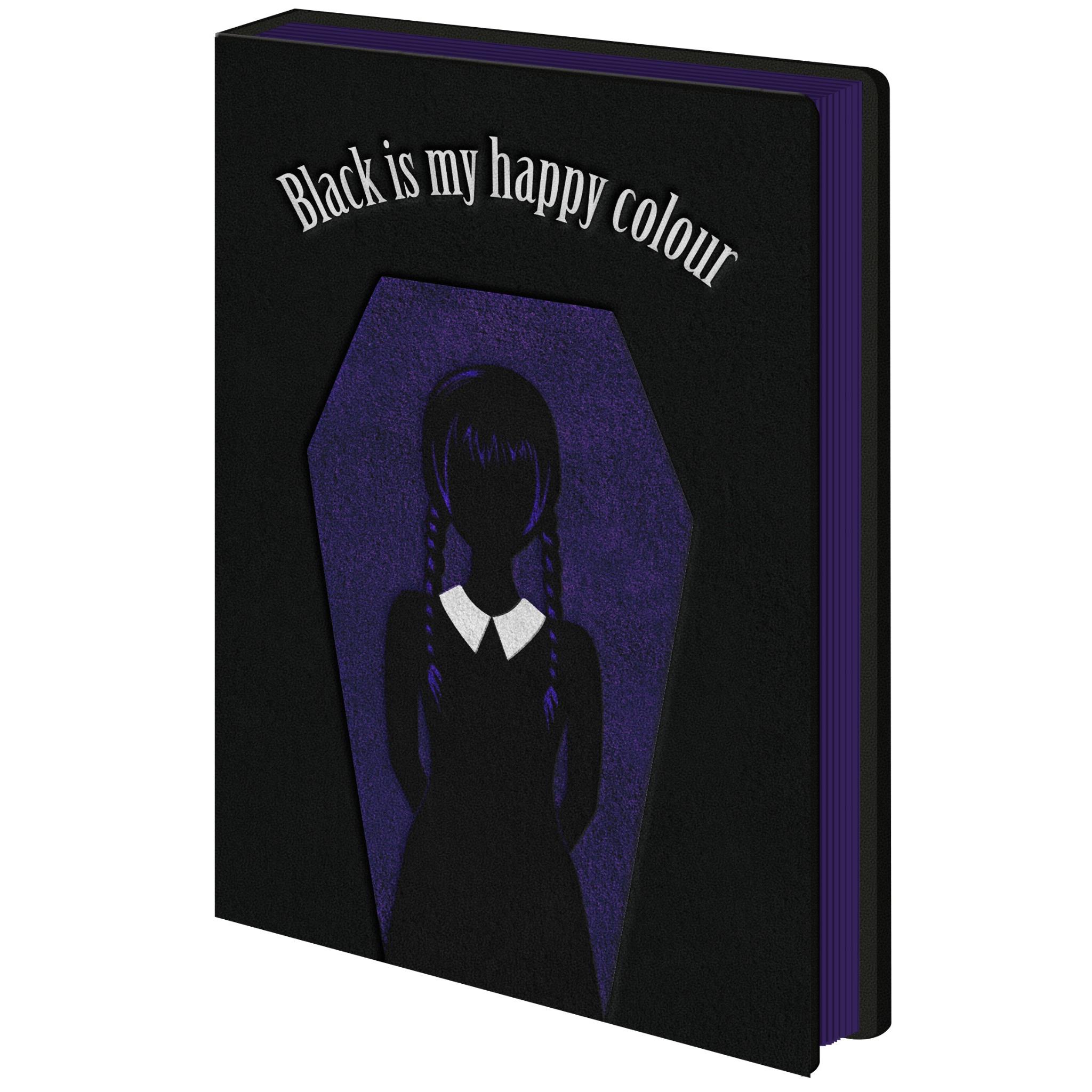 Wednesday - Happy Colour Plush Notebook