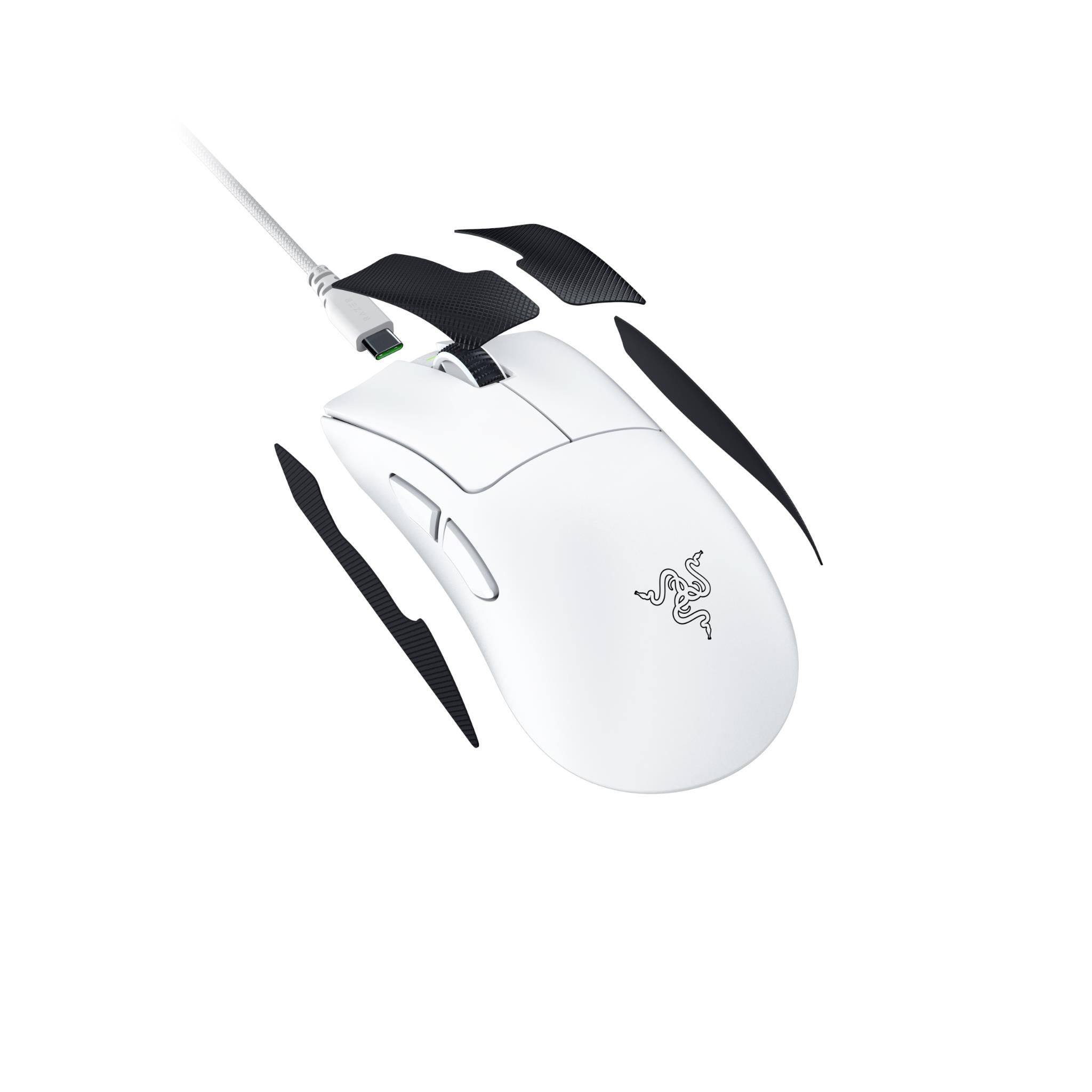 Razer DeathAdder V4 Pro Wireless Esports Gaming Mouse White