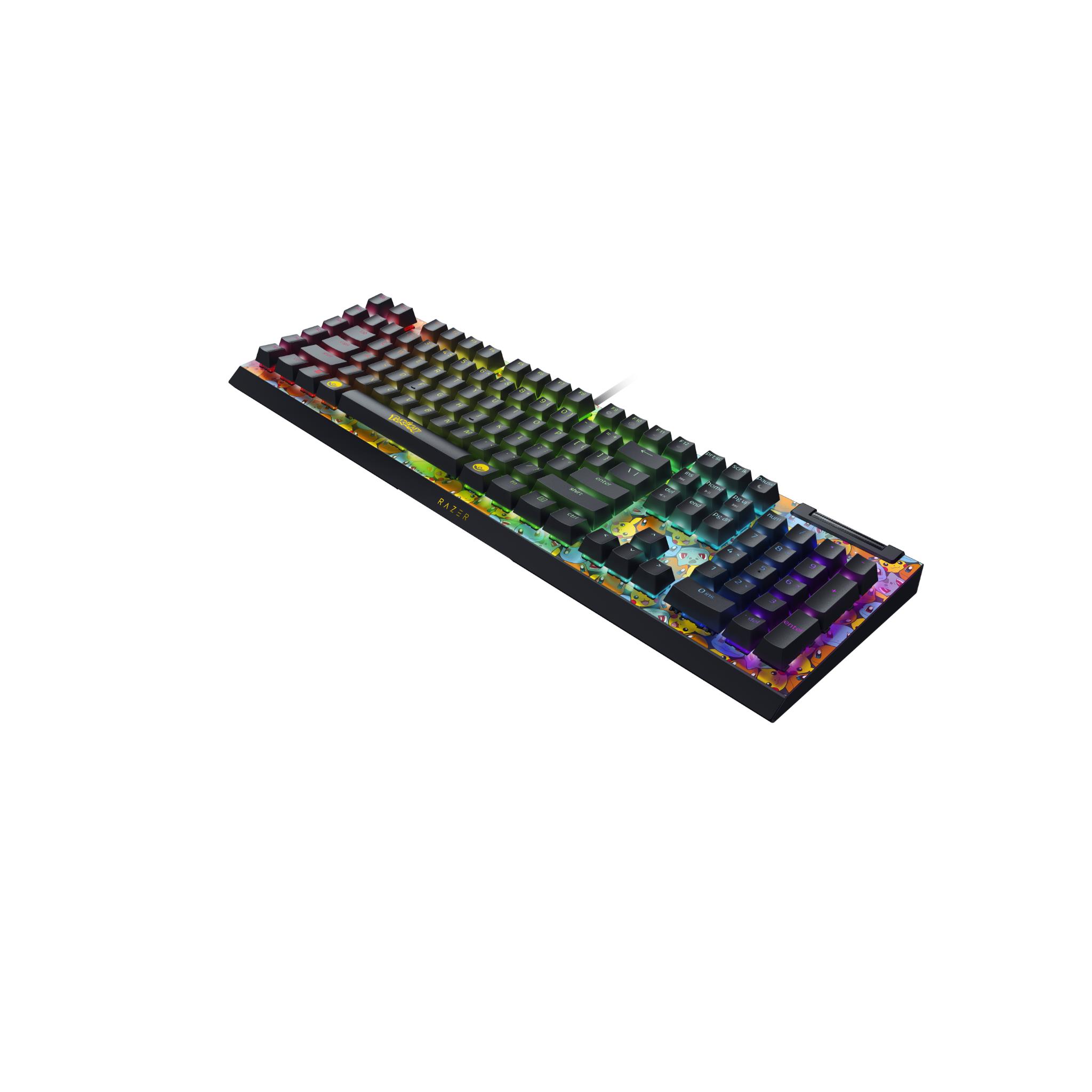 Razer BlackWidow V4 X Mechanical Gaming Keyboard Pokémon Kanto