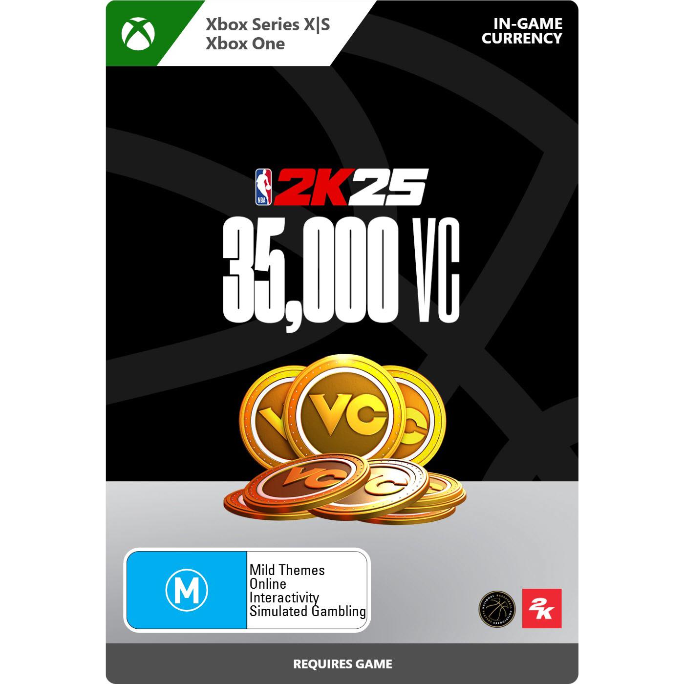NBA 2K25 35,000 Virtual Currency Pack (Digital Download) - JB Hi-Fi