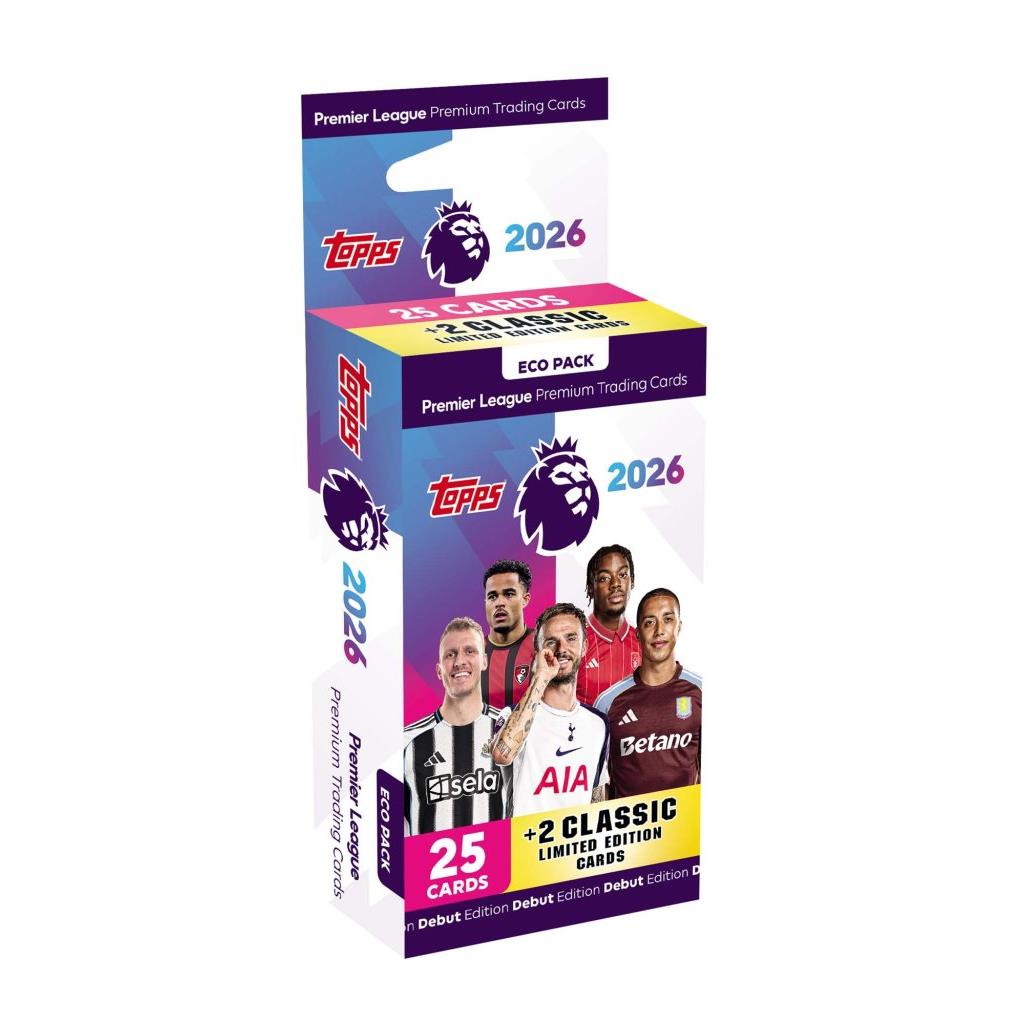 EPL - Topps Premier League Trading Cards 2026 - Eco Pack